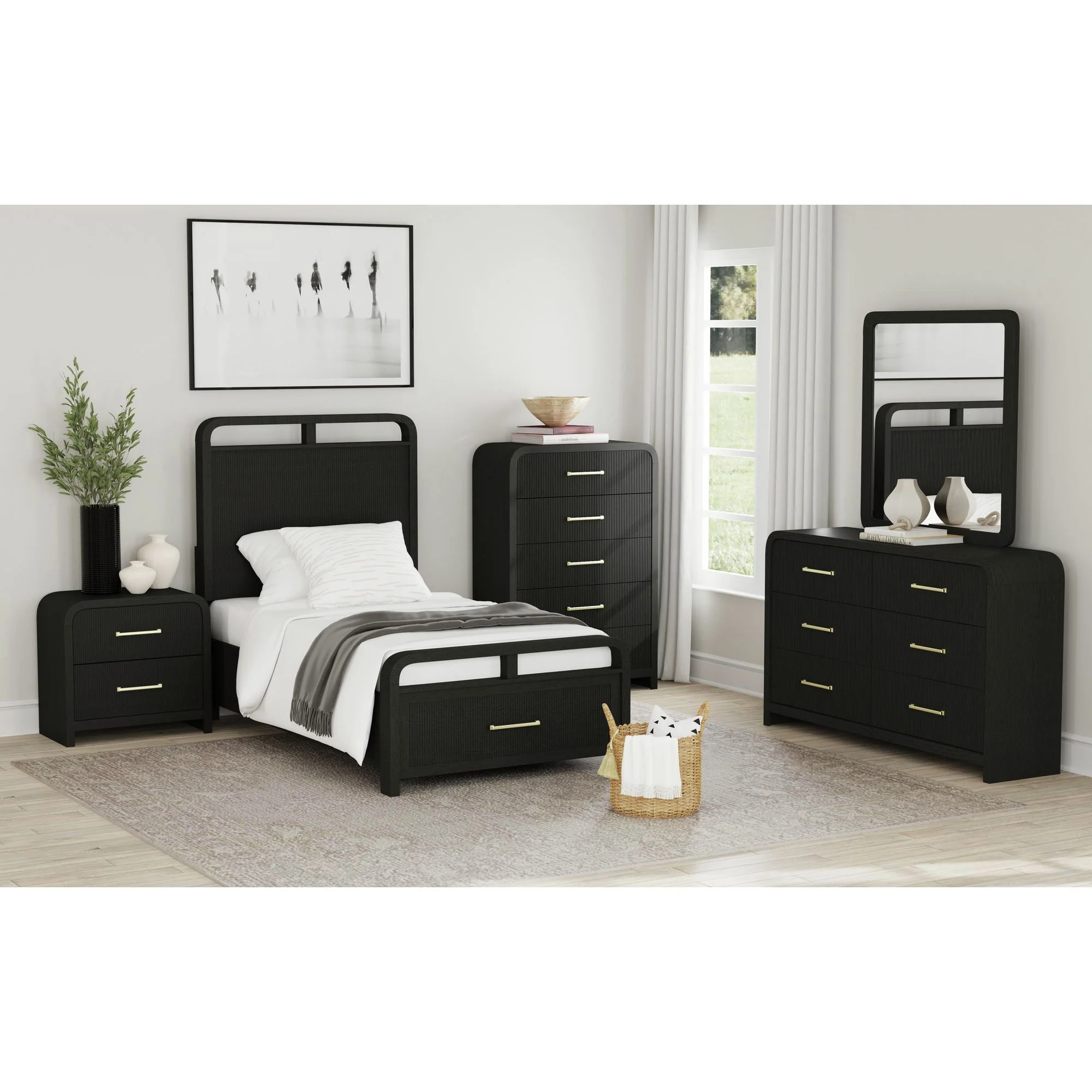 Ridgemont - 2-Drawer Nightstand With USB - Image 8