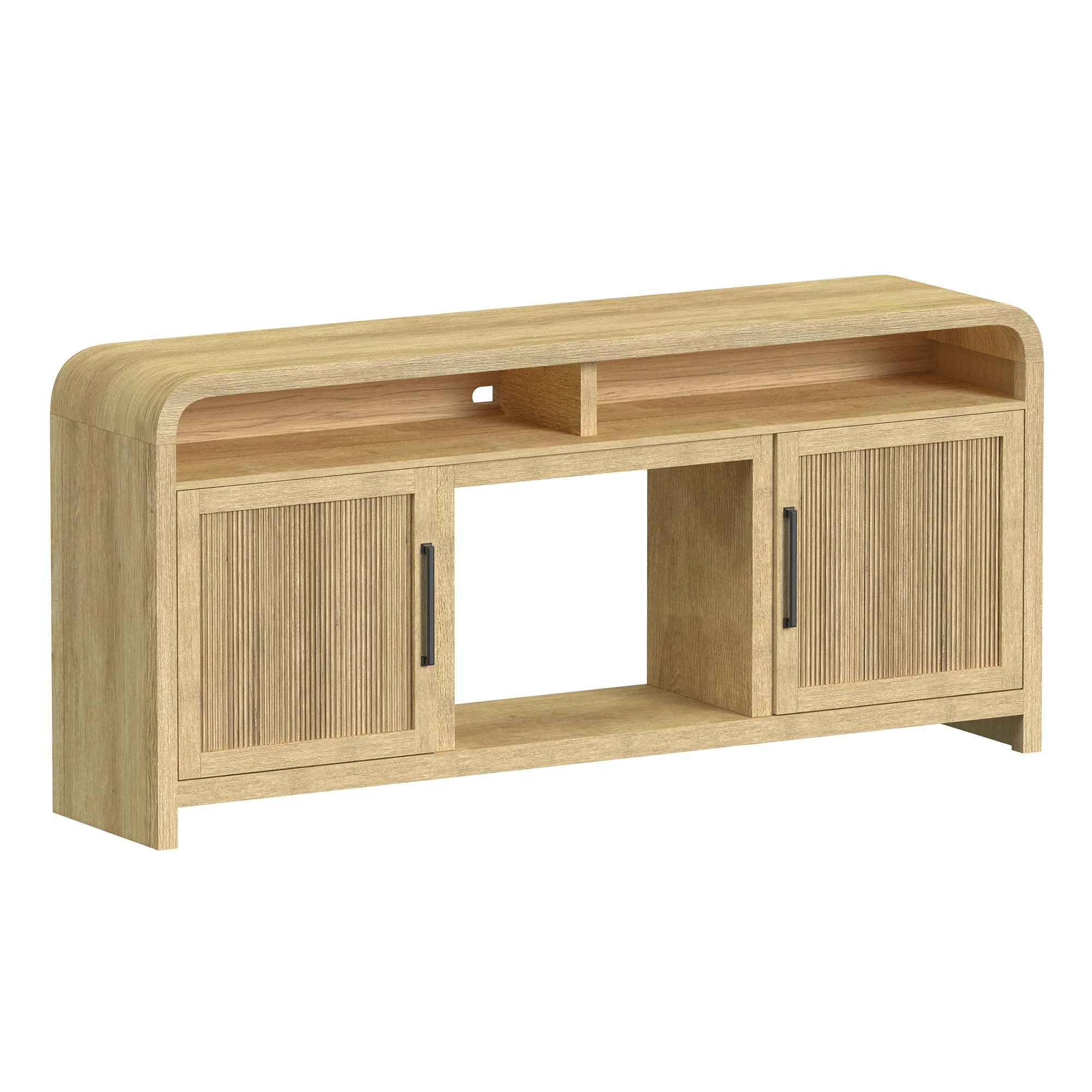 Ridgemont - 4 Piece Entertainment Unit With 70" TV Console - Image 7
