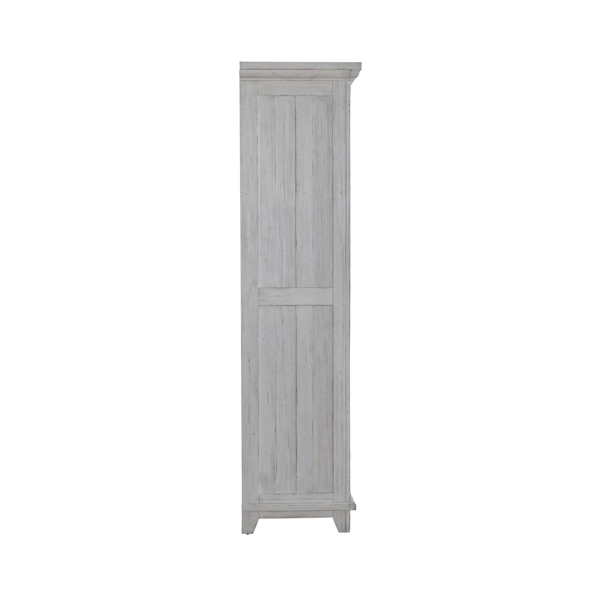 River Place - Armoire - Riverstone White & Tobacco - Image 3