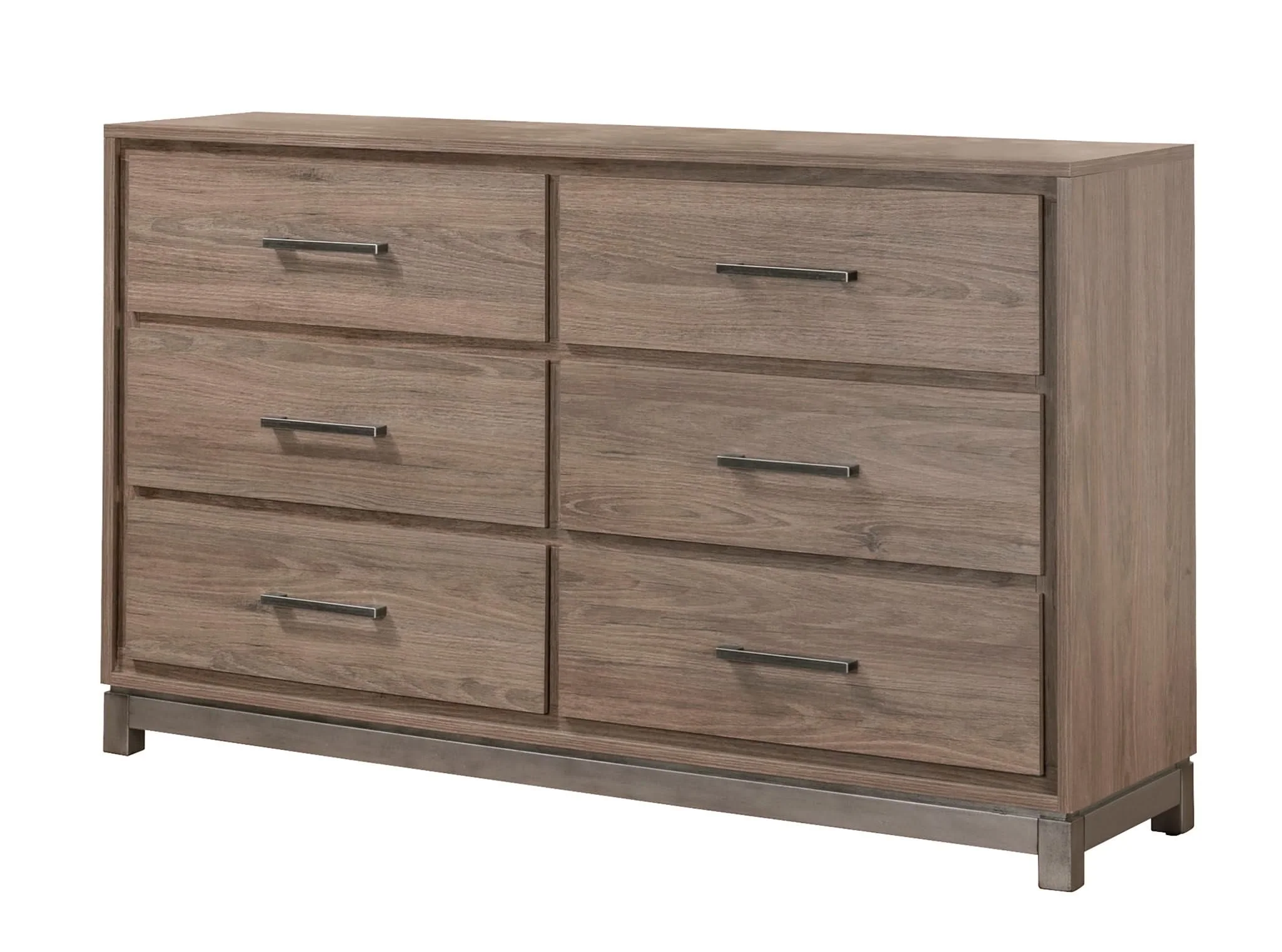 River - Queen 4 Piece Bedroom Set - Light Brown - Image 3