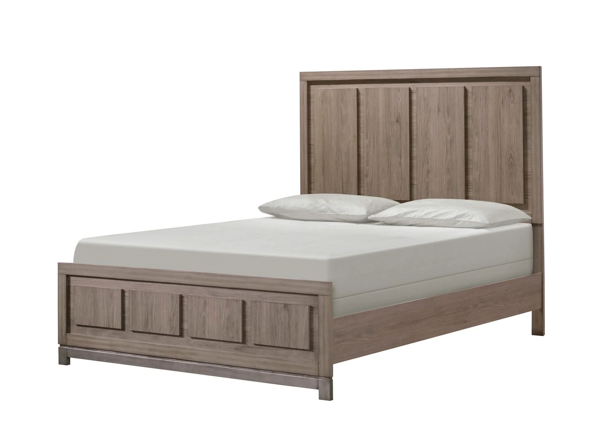 River - Queen 4 Piece Bedroom Set - Light Brown - Image 4