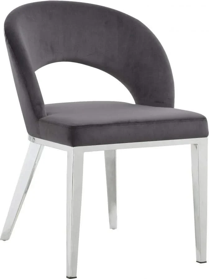ROBERTO GREY DINING CHAIR - 764