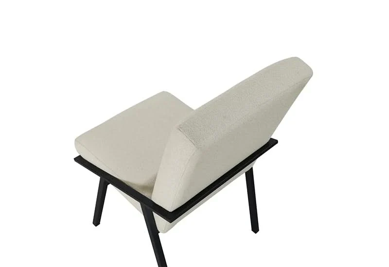 Rocha Modern Rustic Fabric Upholstered Dining Chair - Image 8