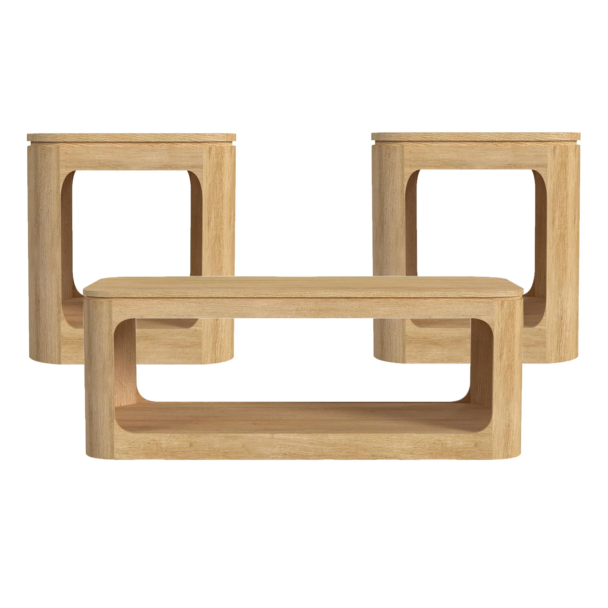 Rogen Rustic - Occasional Table Set - Image 6