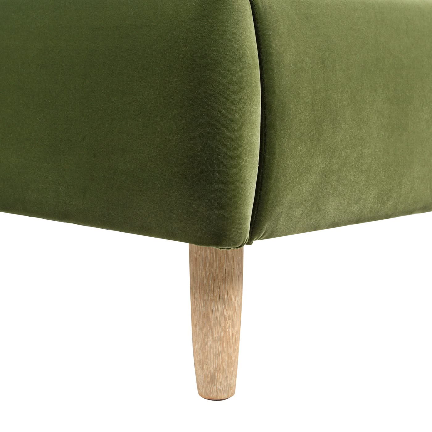 Roman - Curved Headboard Upholstered Platform Bed - Image 13