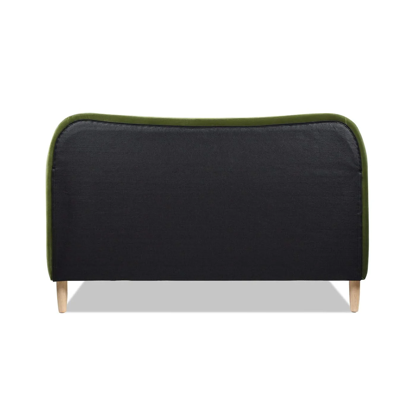 Roman - Curved Headboard Upholstered Platform Bed - Image 6