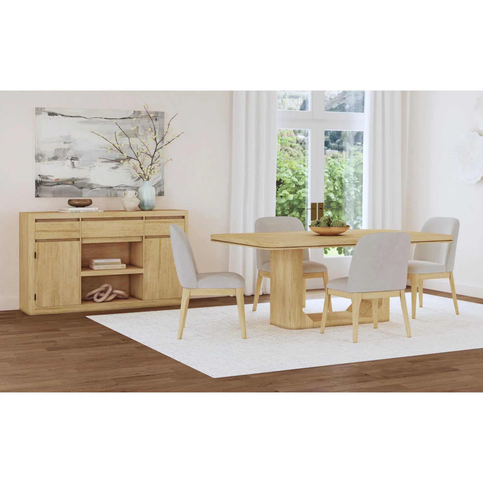 Rosalie - 72" Rectangular Dining Table - Image 4