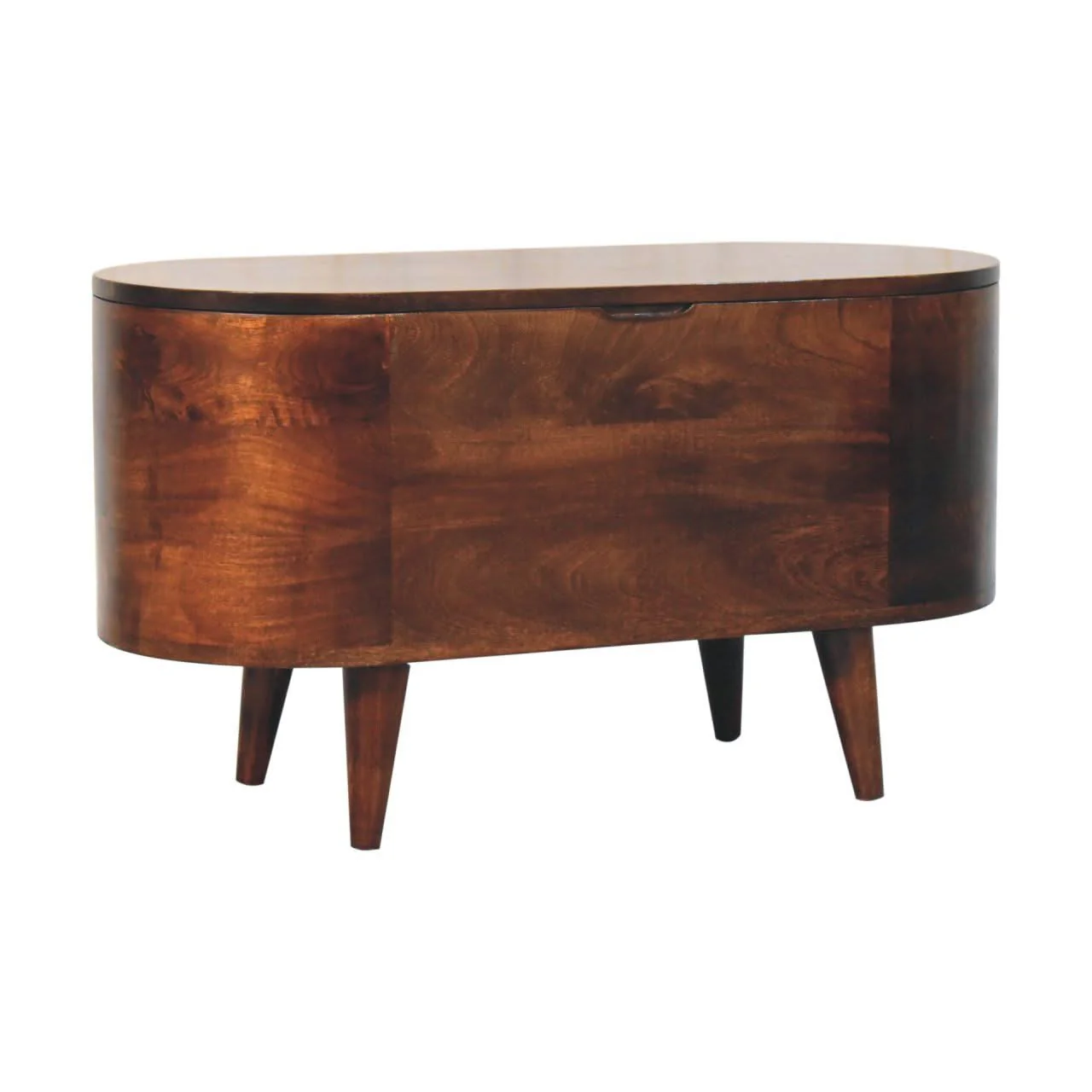 Rounded Lid Up Blanket Box - Image 9