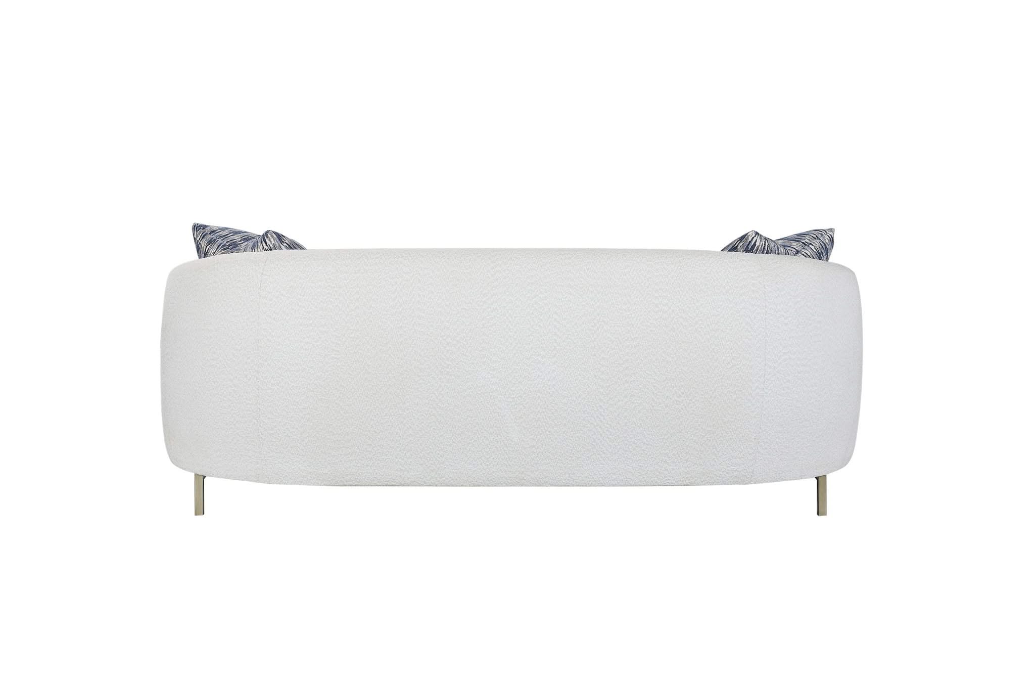 Rounded Sofa - White - Image 4