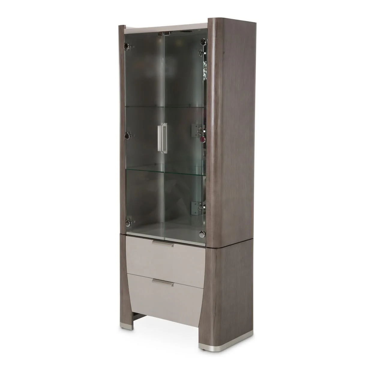 Roxbury Park - Display Cabinet - Slate - Image 2