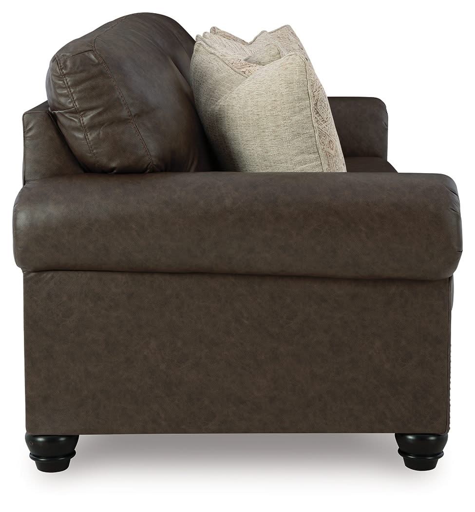 Roxmere - Queen Sofa Sleeper - Umber - Image 3