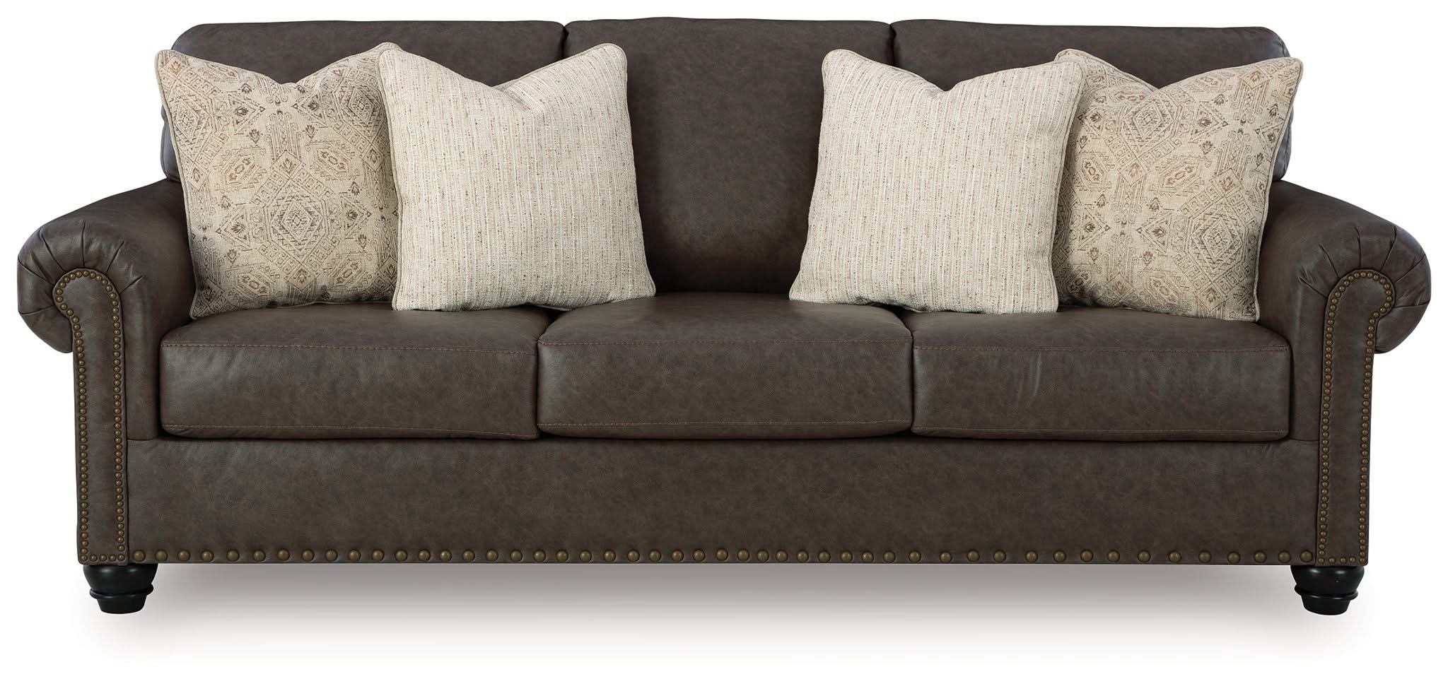 Roxmere - Queen Sofa Sleeper - Umber - Image 4