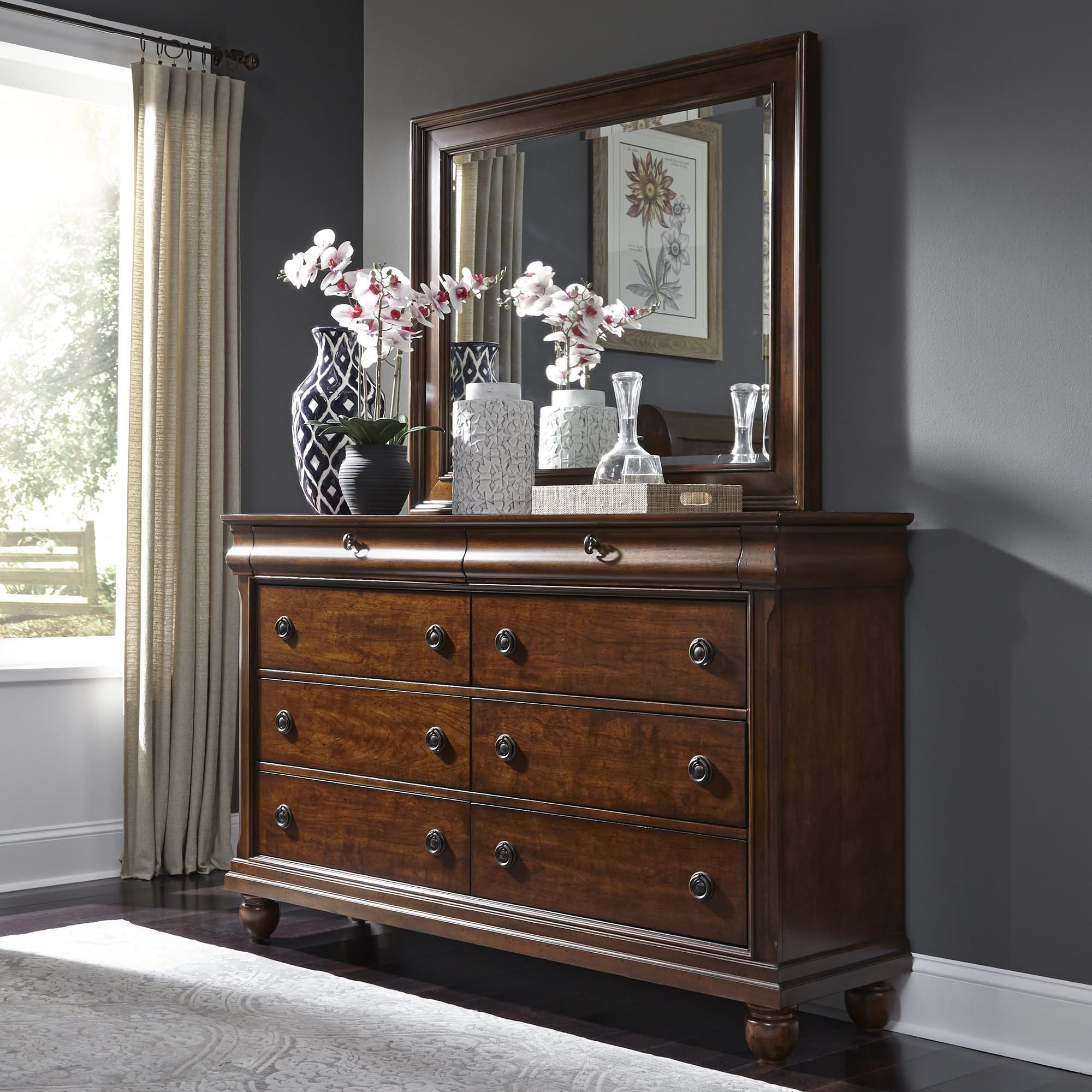 Rustic Traditions - 8 Drawer Dresser - Image 15