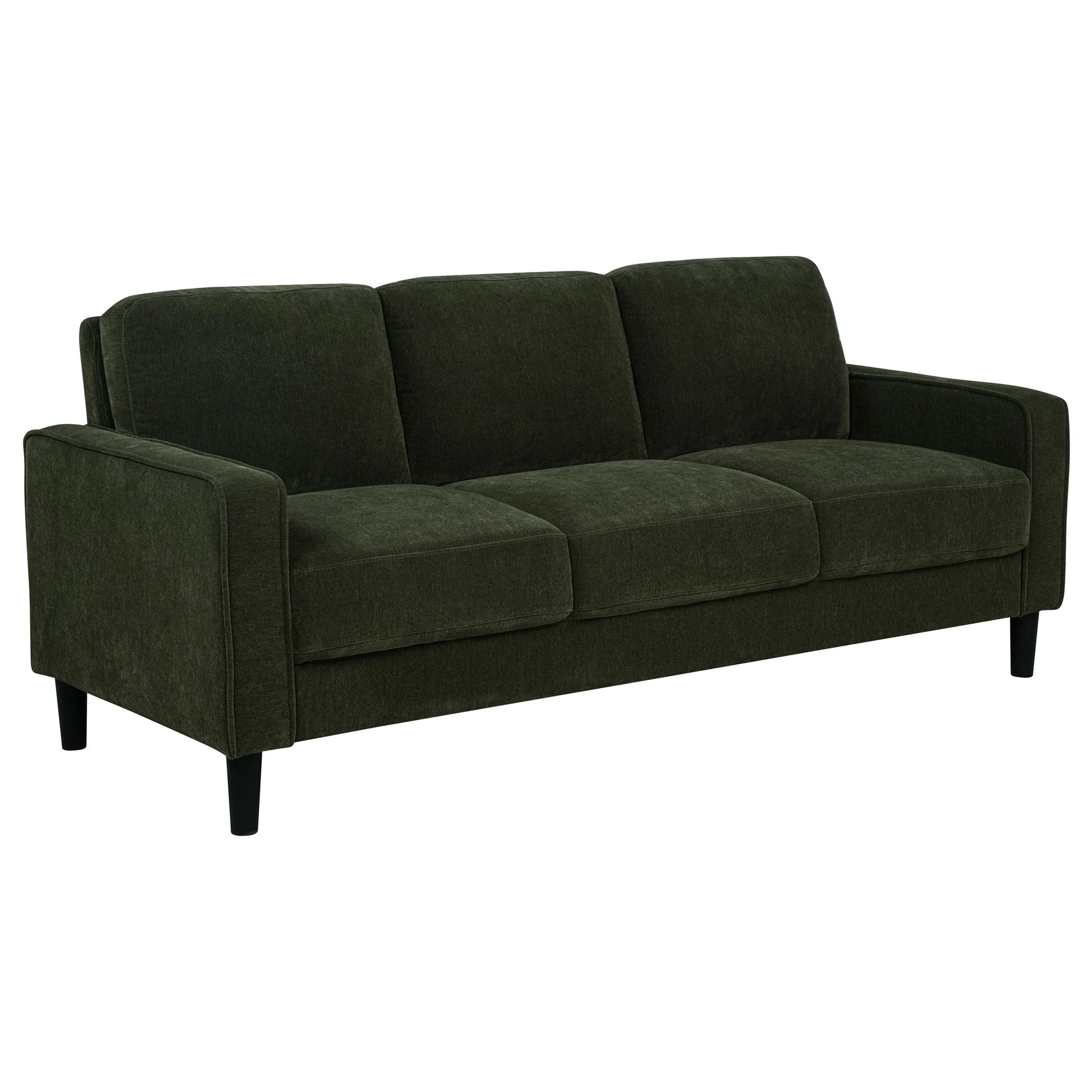 Ruth 2-piece Fabric Upholstered Track Arm Sofa Matcha Green - Image 3