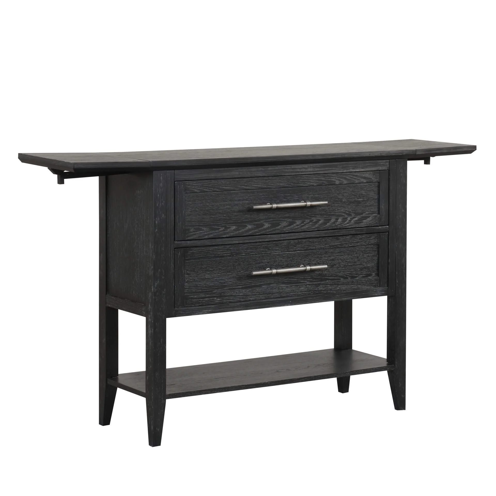 Sable Crest - Drop Leaf Server - Black