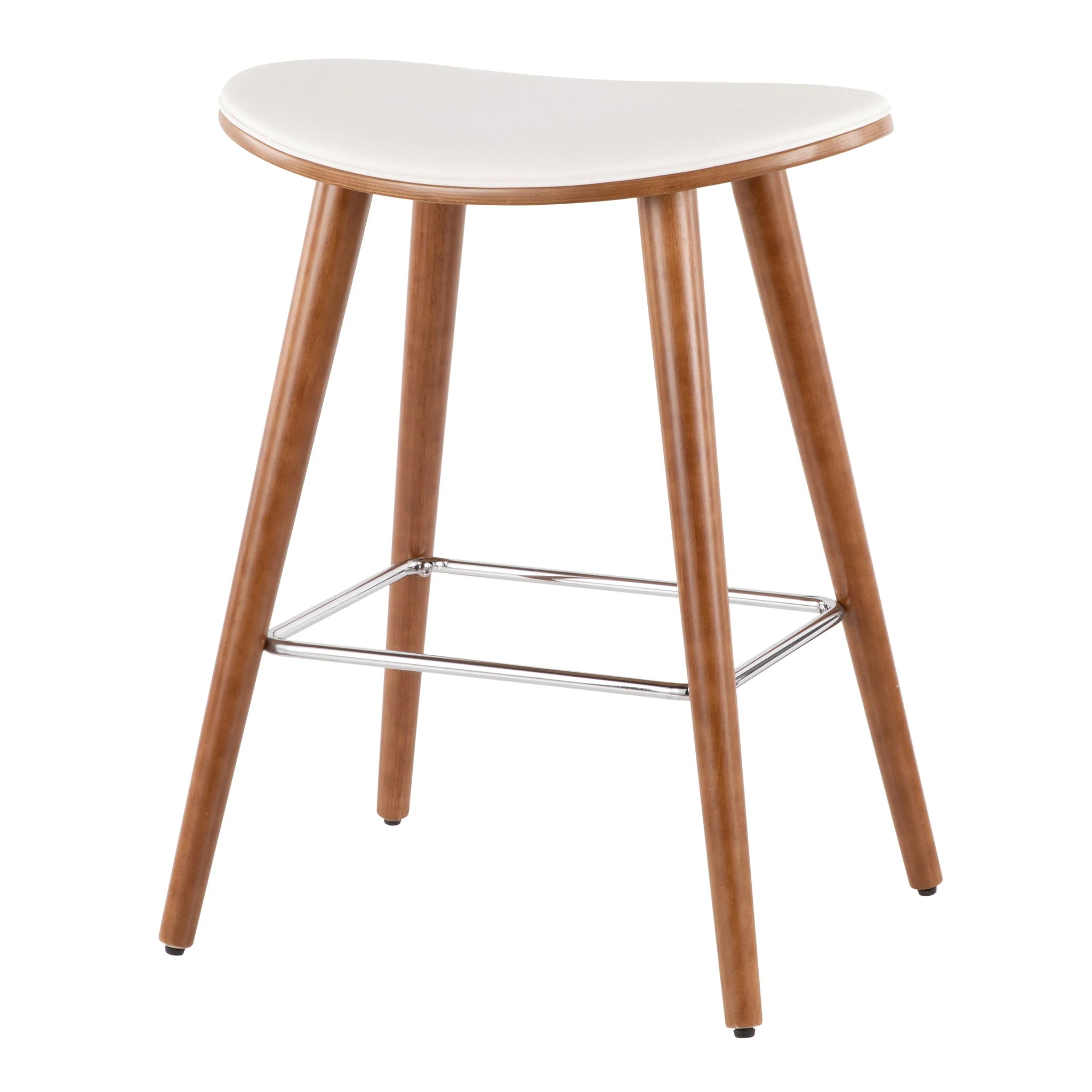 Saddle - Contemporary Counter Stool (Set of 2) - Image 4