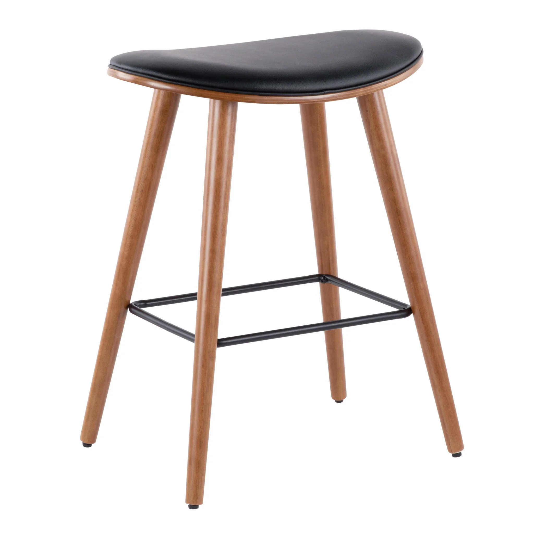 Saddle - Contemporary Counter Stool (Set of 2) - Image 7