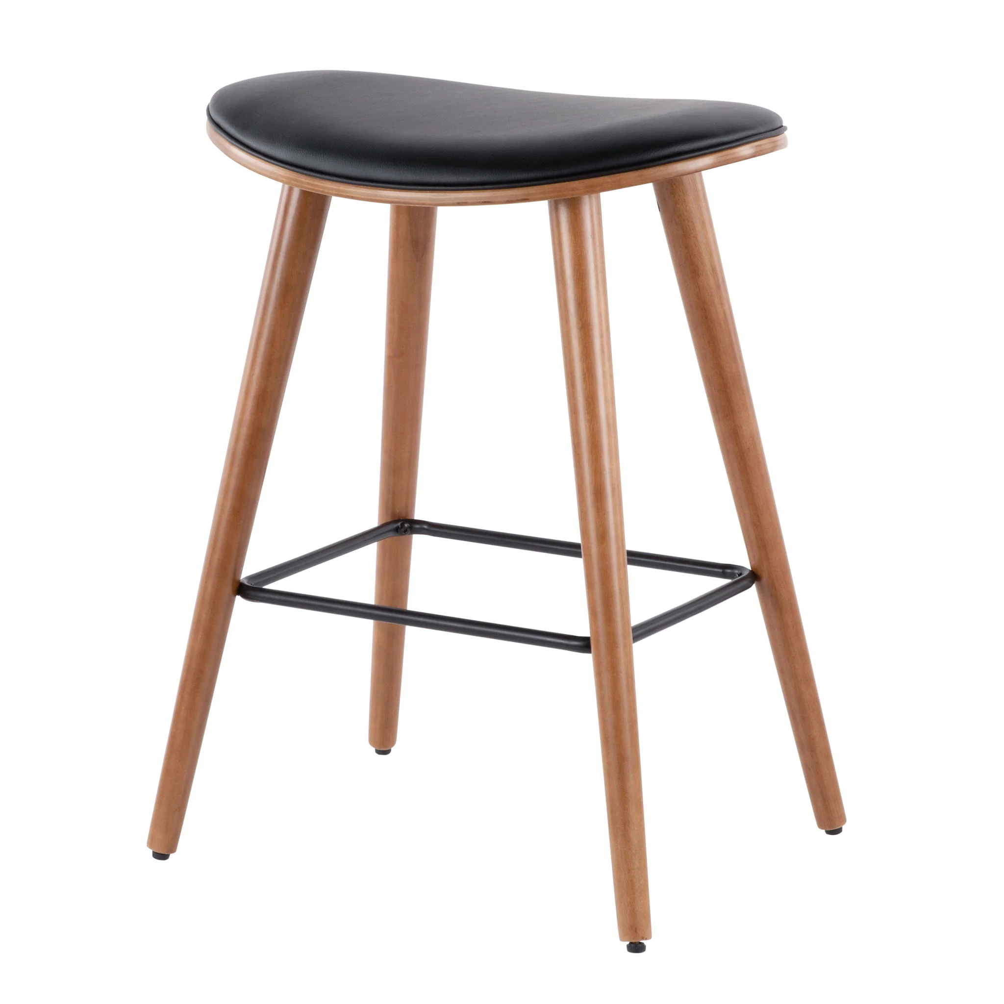 Saddle - Contemporary Counter Stool (Set of 2) - Image 8