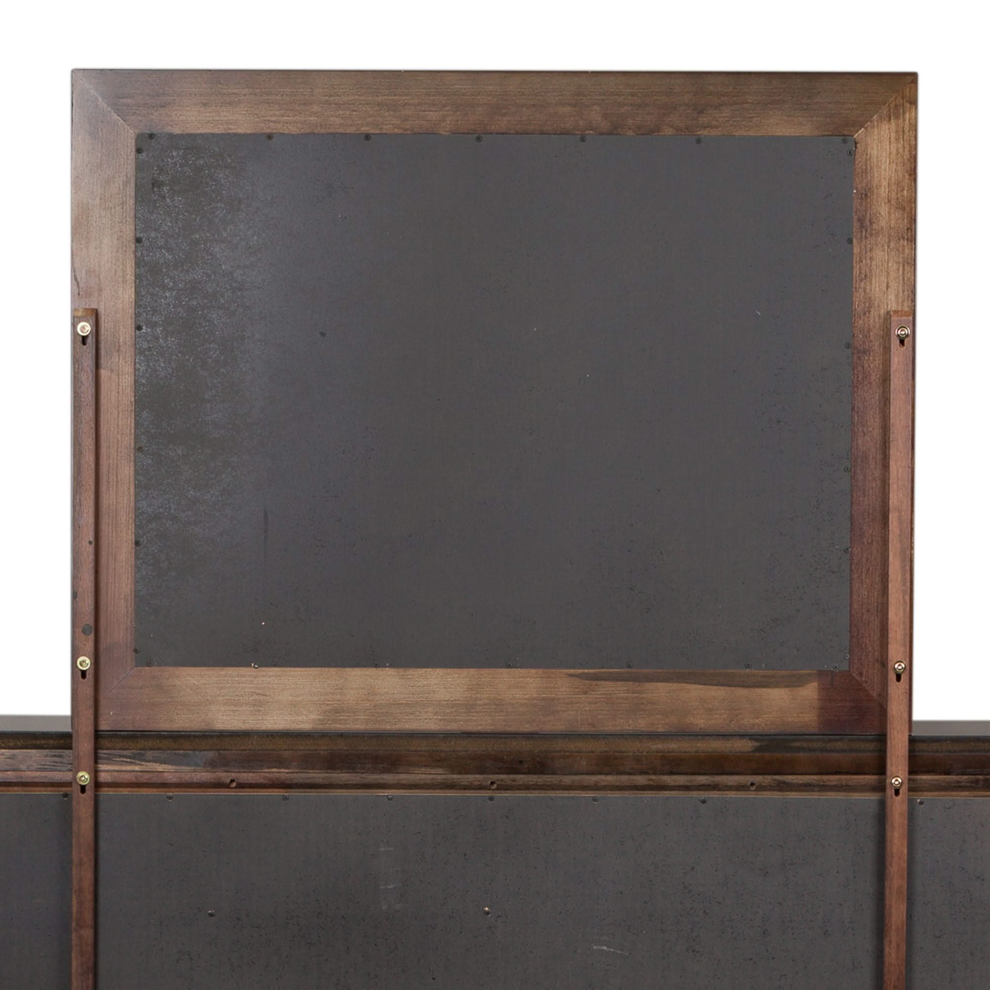 Saddlebrook - Mirror - Dark Brown - Image 3