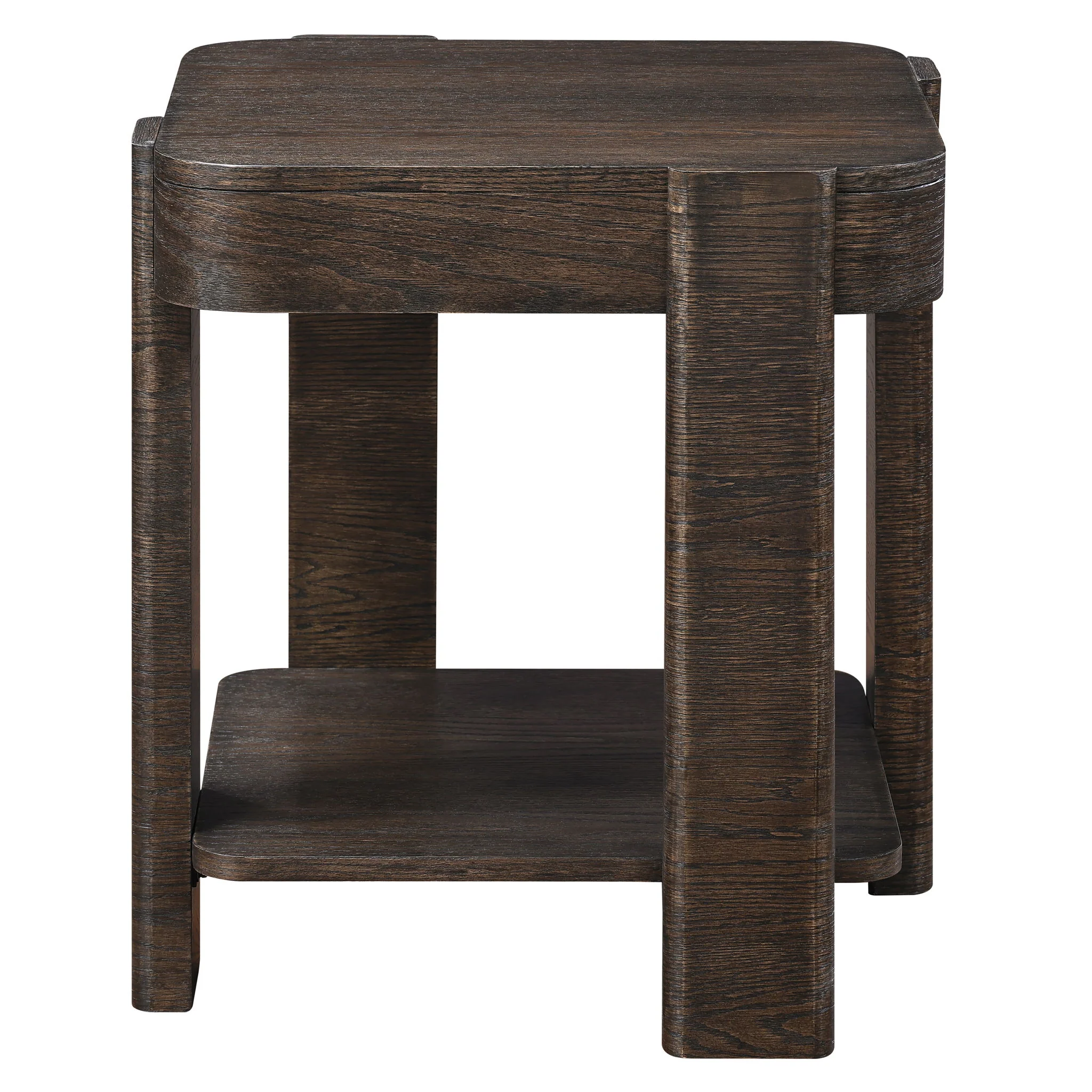 Salina - Square 3 Piece Occasional Set - Espresso - Image 2