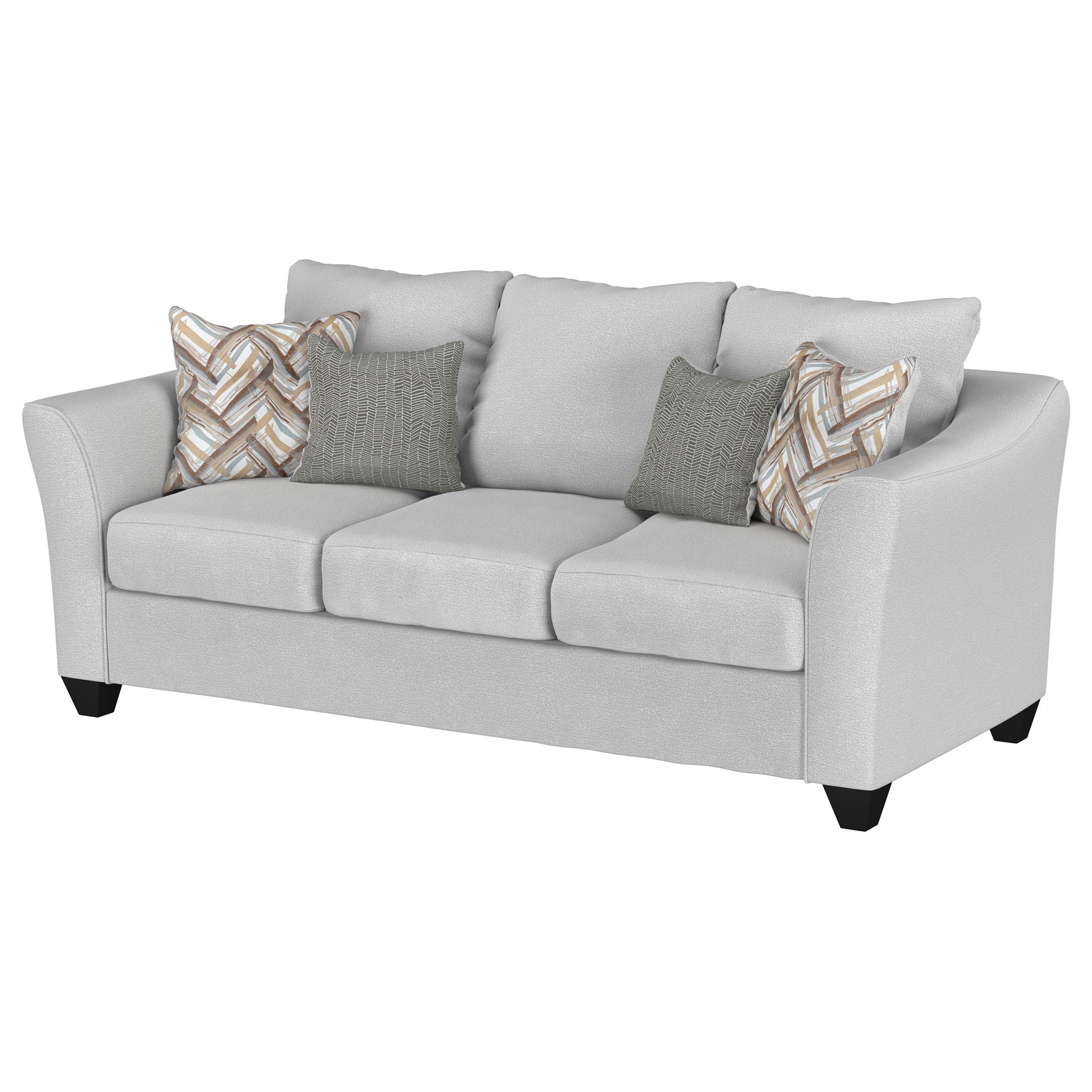 Salizar Upholstered Flared Arm Sofa Sand - Image 3