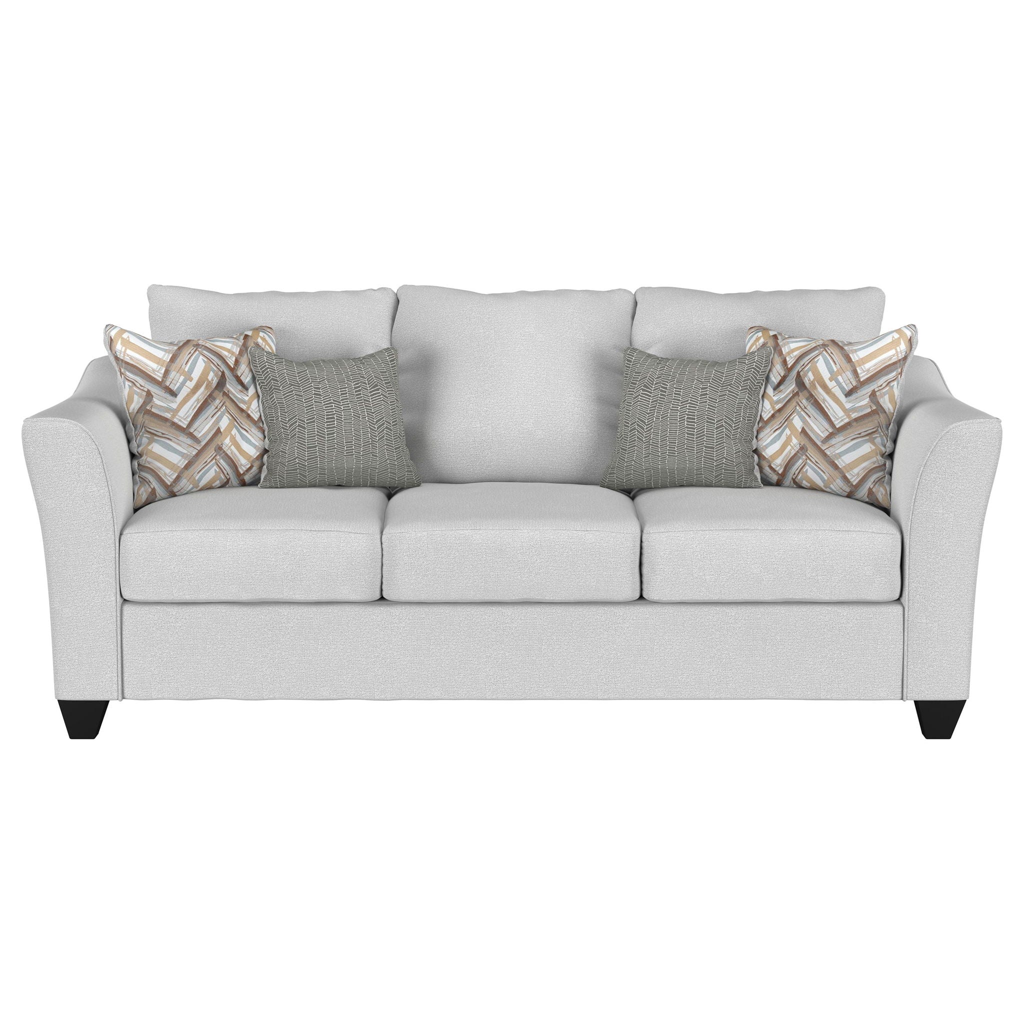Salizar Upholstered Flared Arm Sofa Sand - Image 4