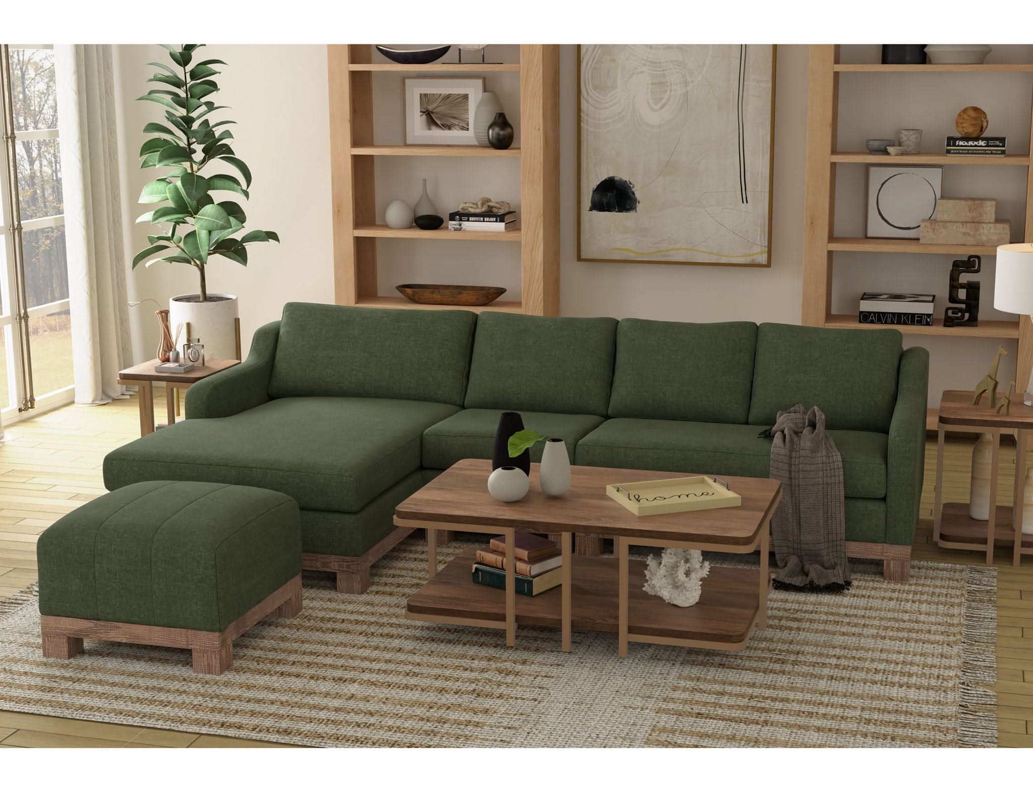 Samba - Loveseat - Green - Image 2