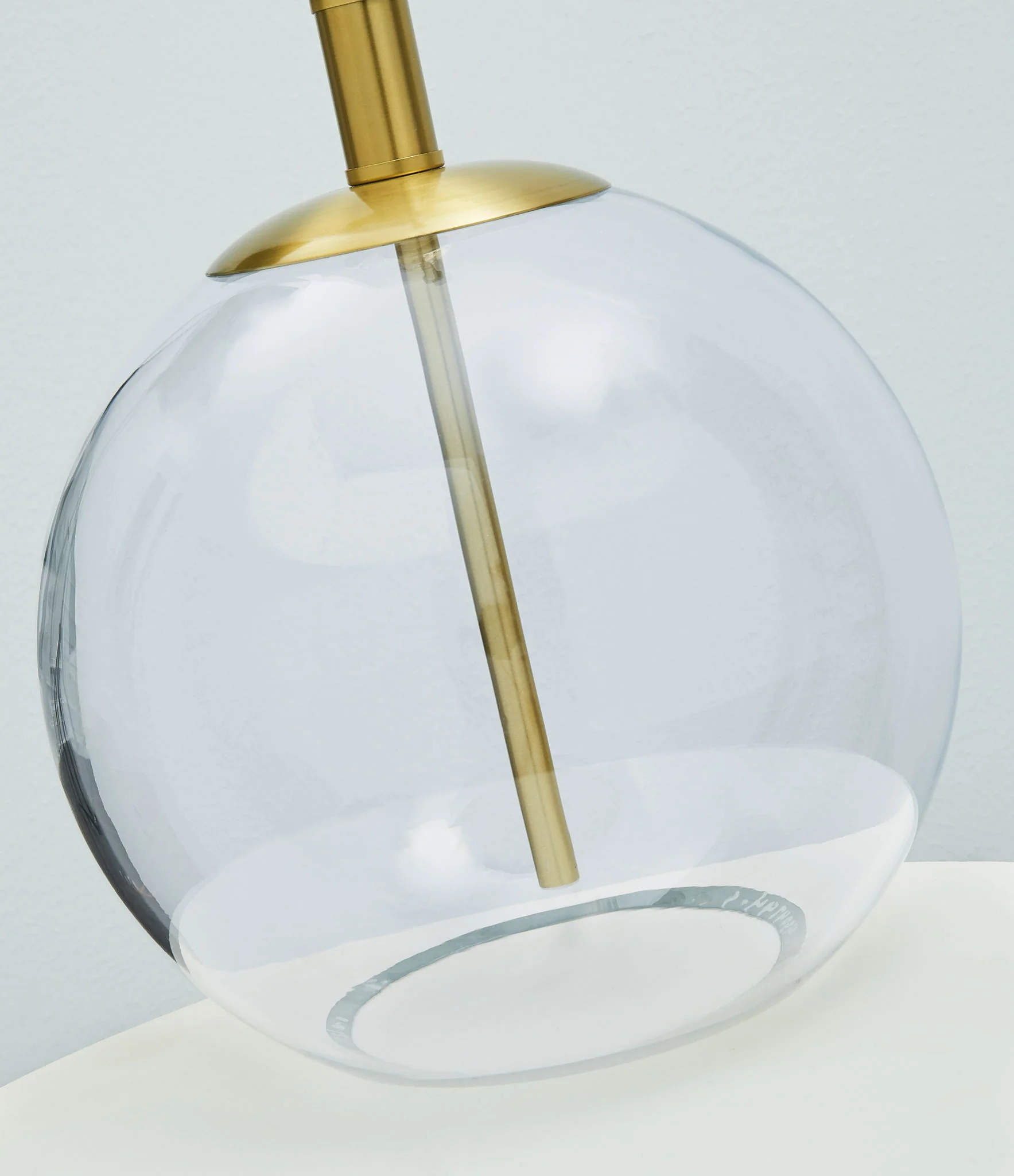 Samder - Glass Table Lamp - White - Image 4