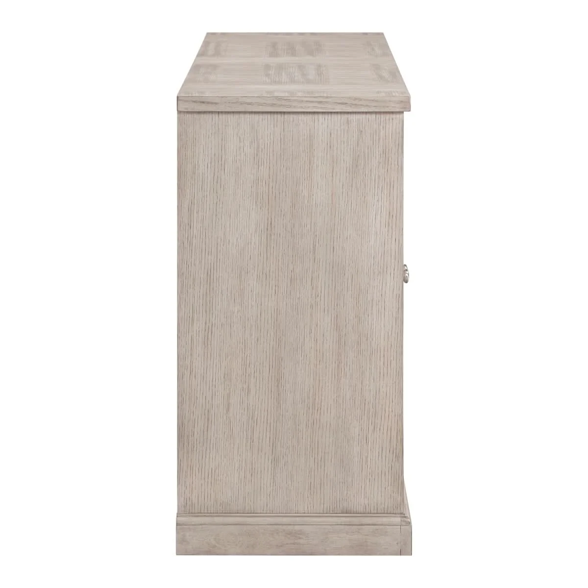 Santa Cruz Light Gray Contemporary Server with Storage Cabinets and Adjustable Shelving - Image 6
