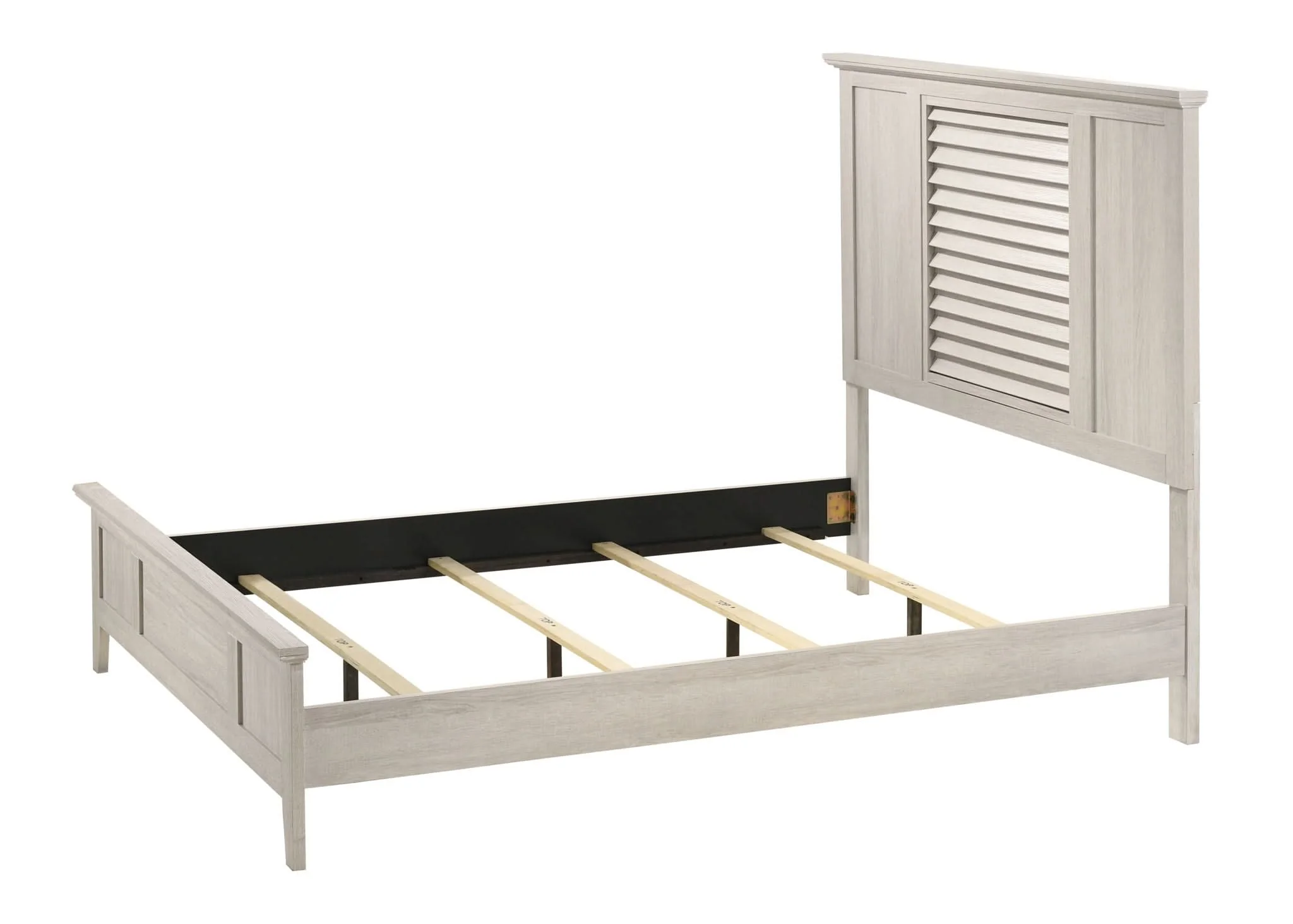 Sarter - King 4 Piece Bedroom Set - White - Image 2