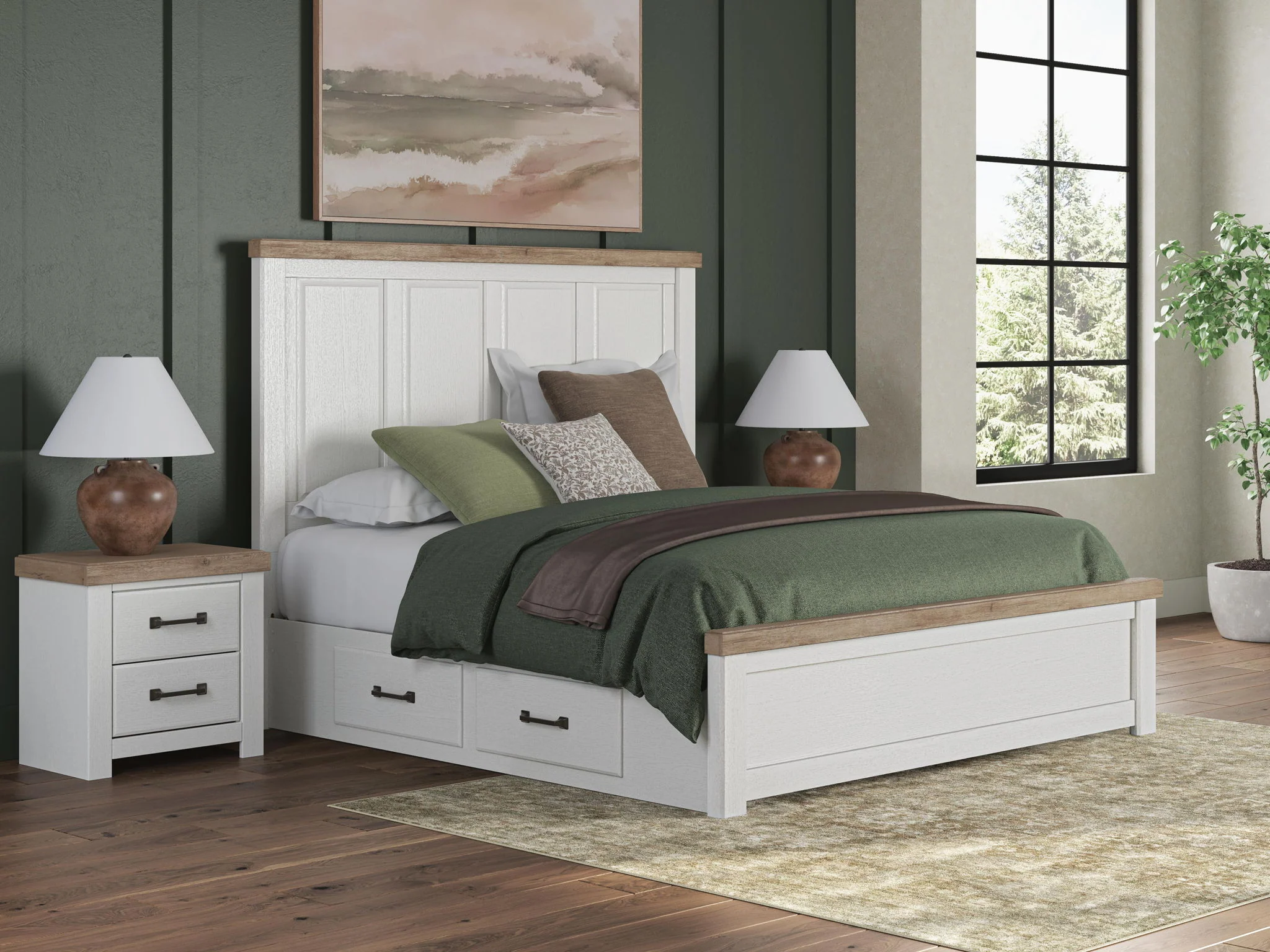 Savonport - Panel Storage Bed - Image 10