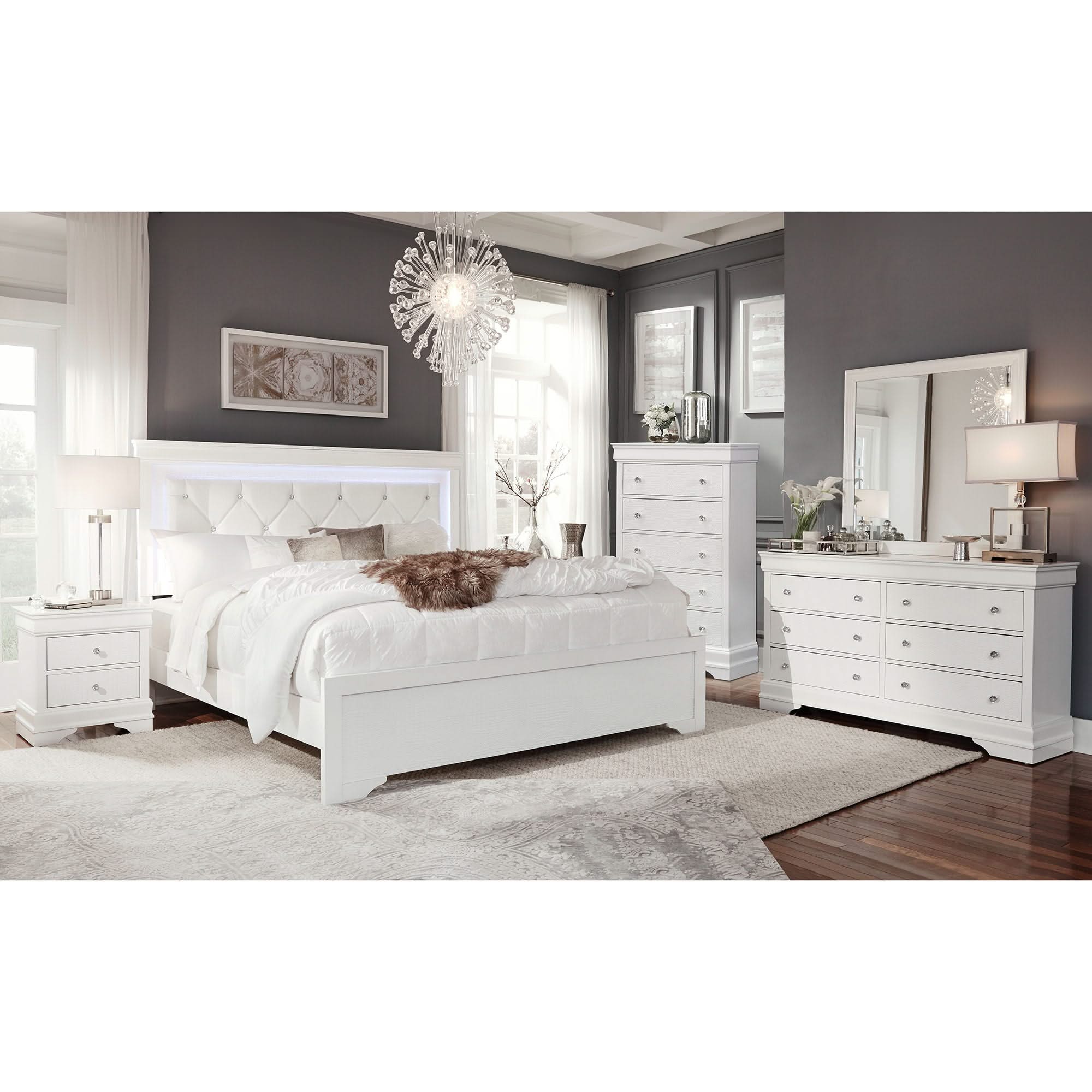 Shaker - Crocodile Metallic Nightstand - Image 7