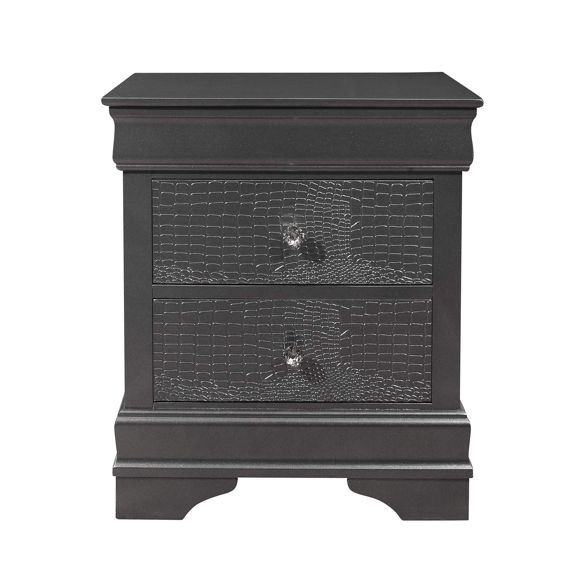 Shaker - Crocodile Metallic Nightstand - Image 8