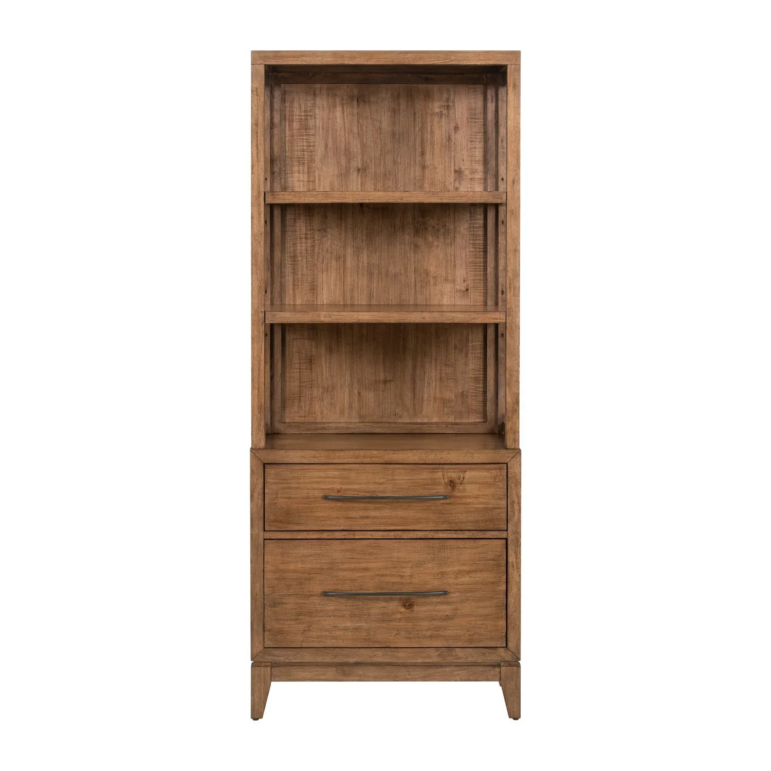 Shaker Lakes - Lateral File Bookcase - Harvest Brown - Image 4