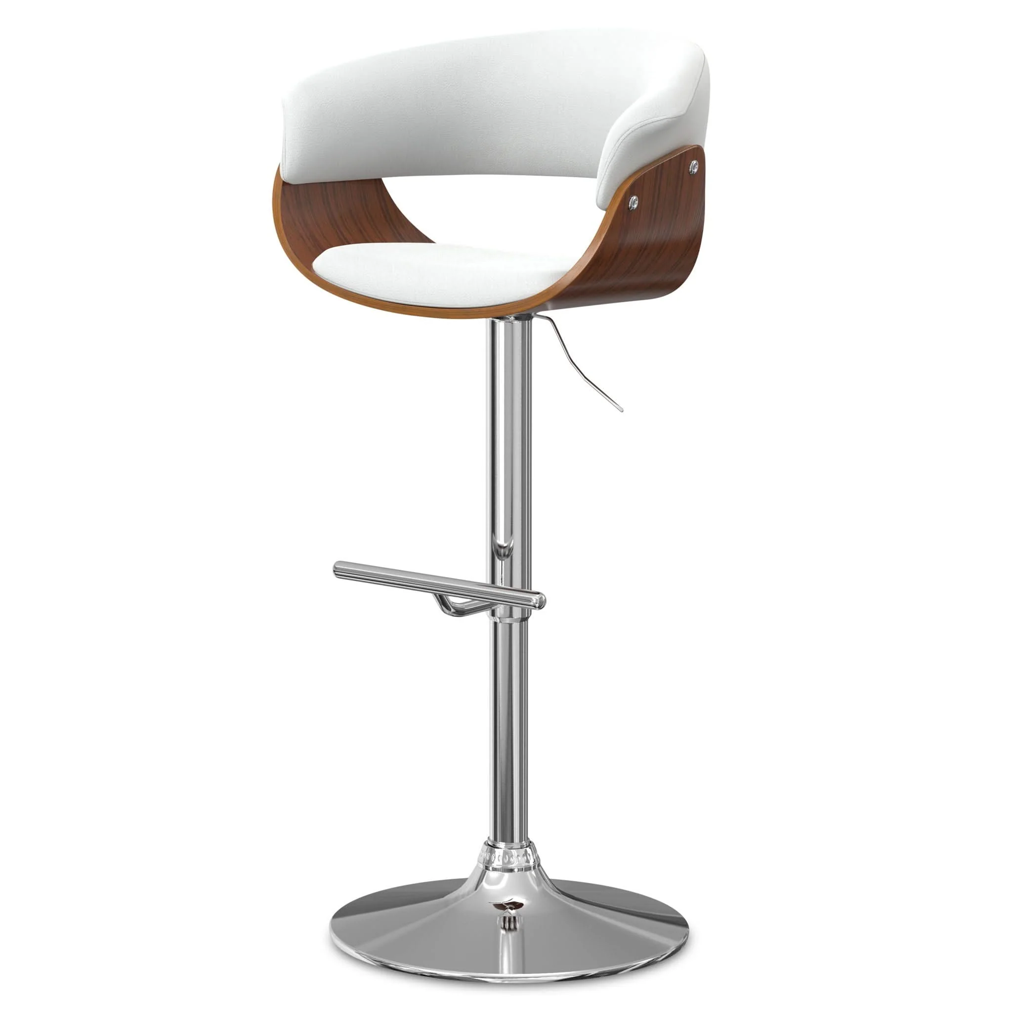 Sheldon - Upholstered Adjustable Swivel Bar Stool - Image 3