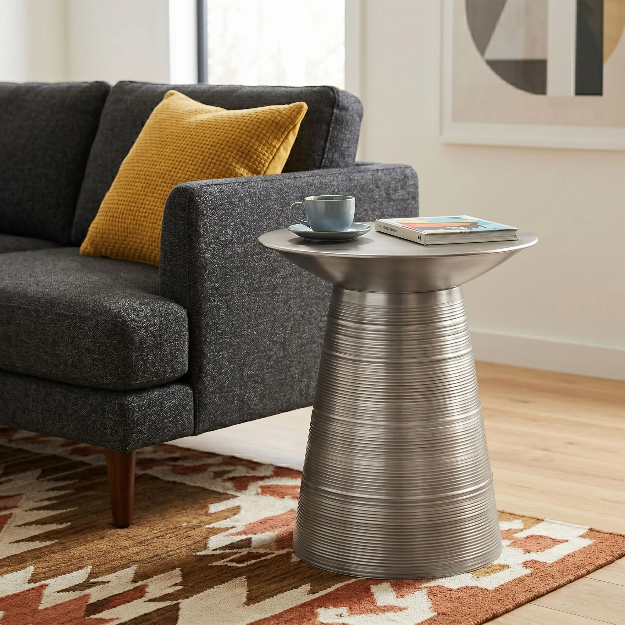 Sheridan - Handcrafted Metal Accent Table - Image 3