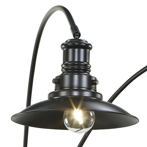 Sheriel - Metal Arc Lamp - Black - Image 3
