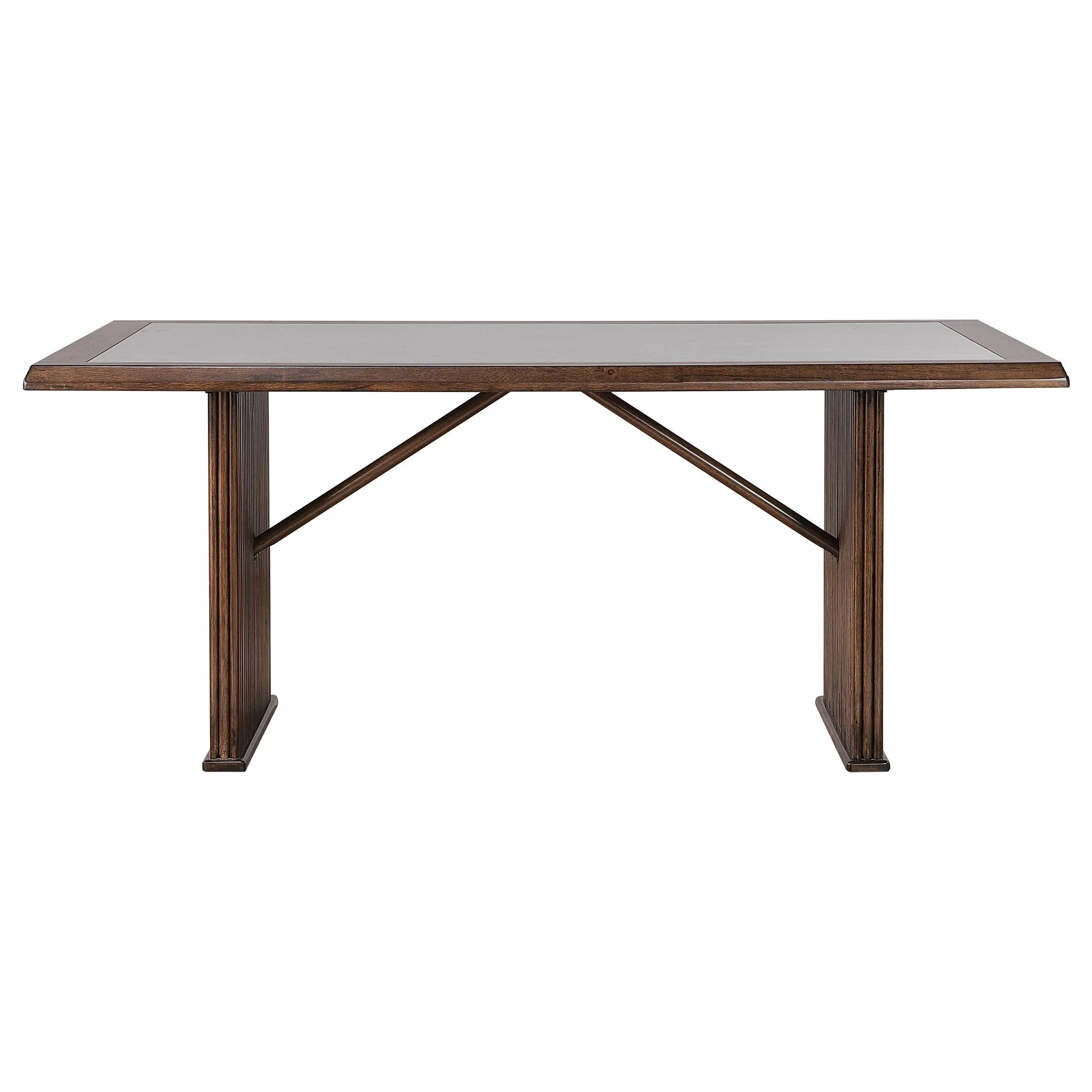Sherwood 72-inch Rectangular Dining Table Brown - Image 3