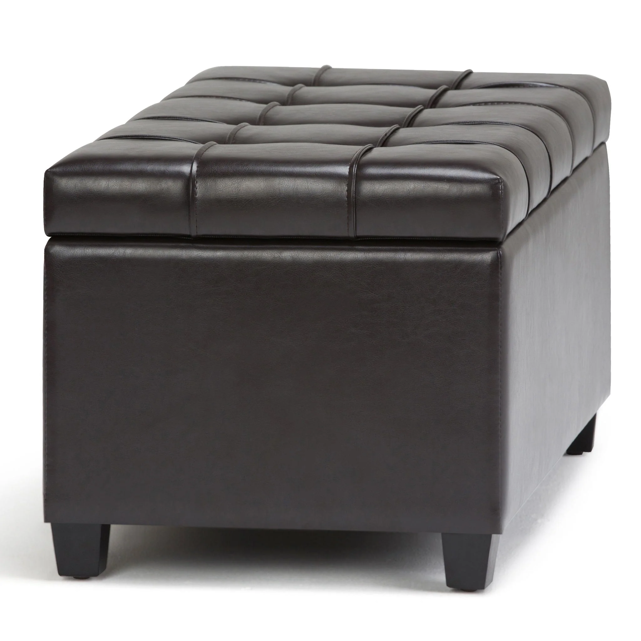 Sienna - Upholstered Storage Ottoman Bench - Image 14