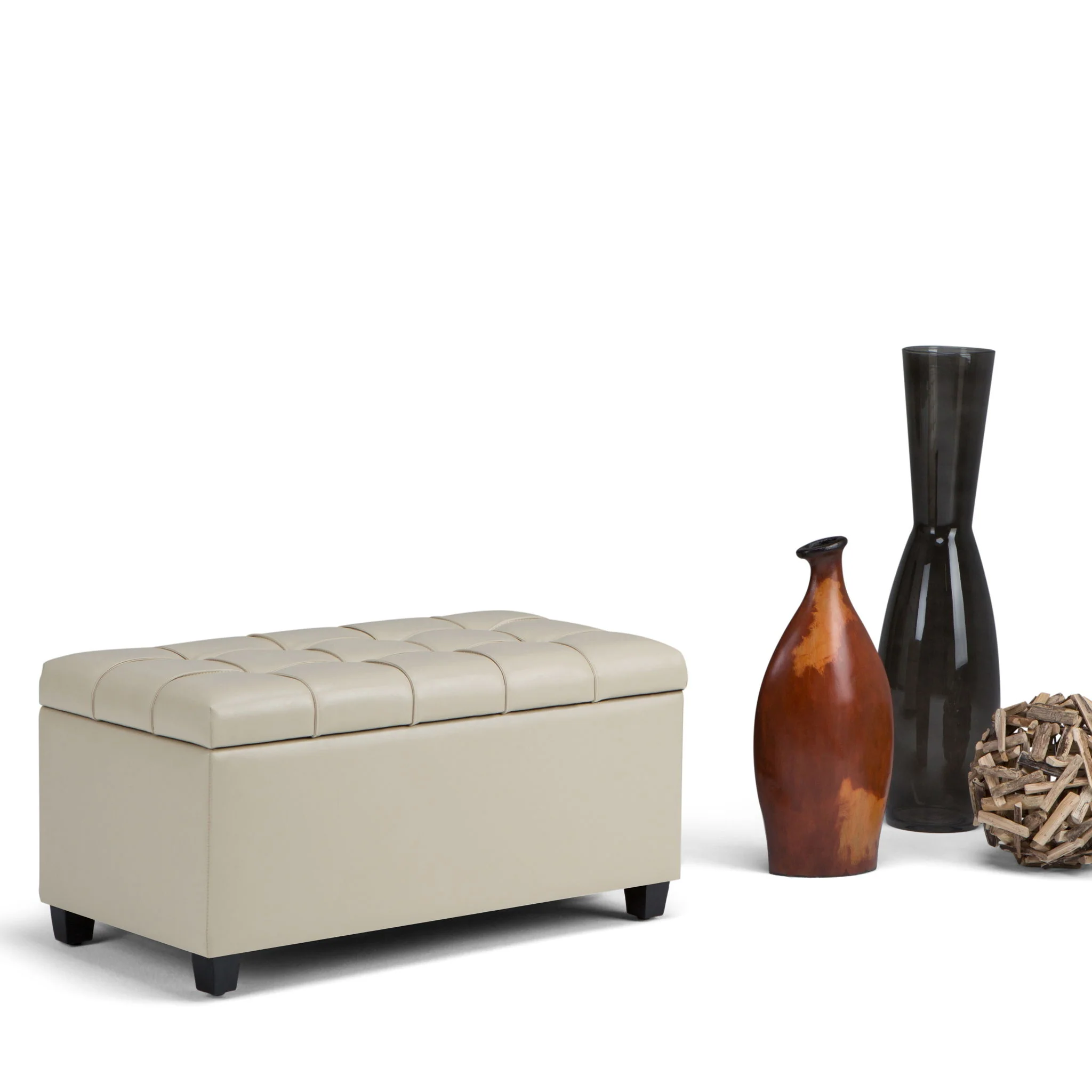 Sienna - Upholstered Storage Ottoman Bench - Image 18