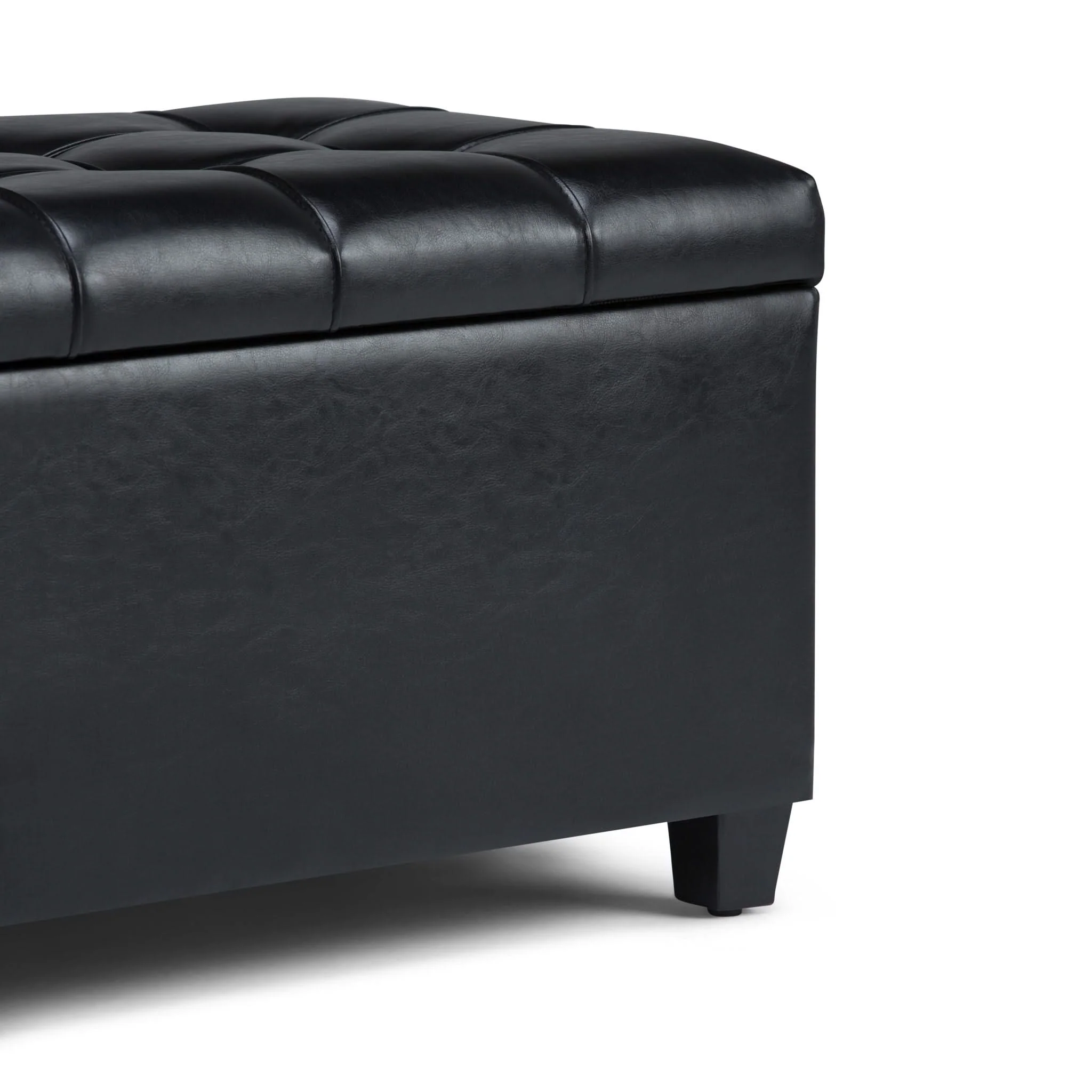 Sienna - Upholstered Storage Ottoman Bench - Image 19