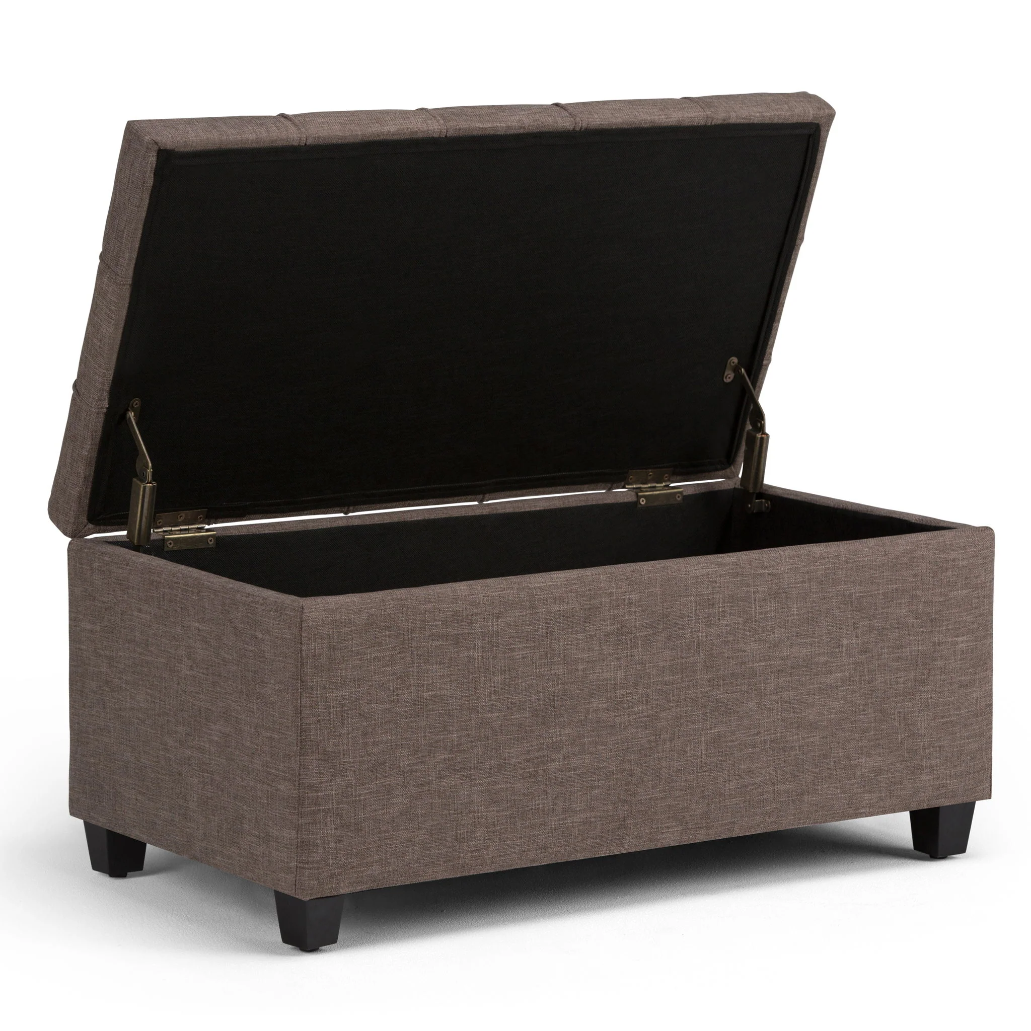 Sienna - Upholstered Storage Ottoman Bench - Image 6