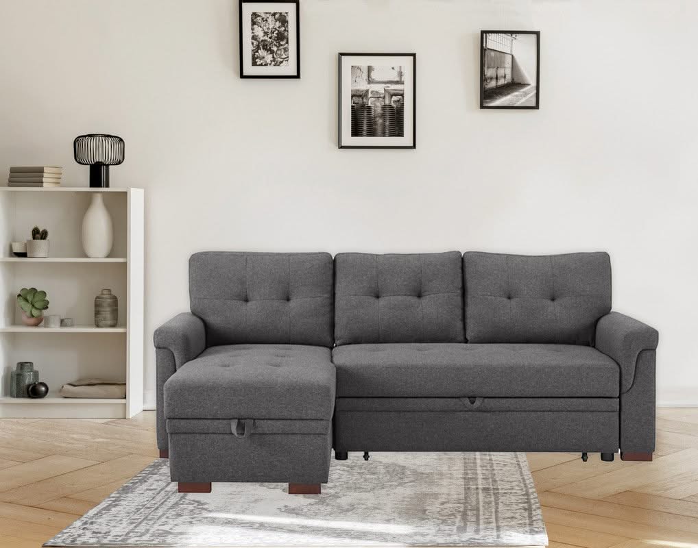 Sierra - Reversible Sleeper Sectional Sofa With Storage Chaise - Image 2
