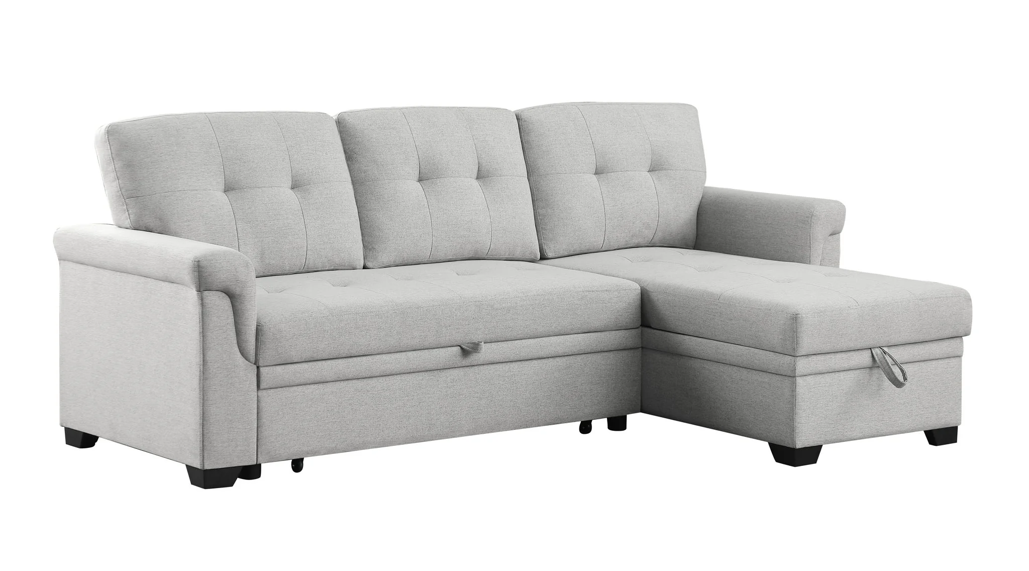 Sierra - Reversible Sleeper Sectional Sofa With Storage Chaise - Image 3