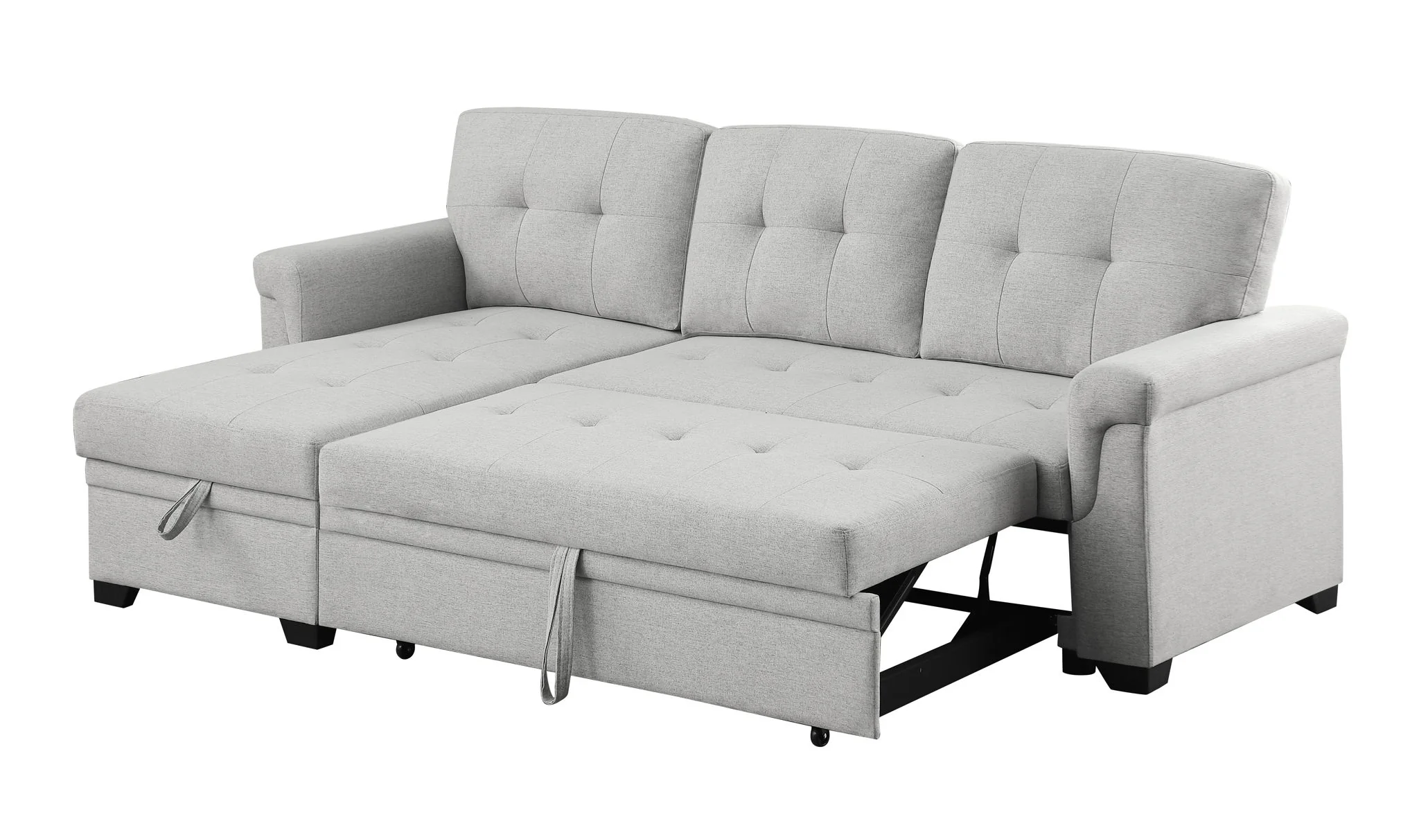 Sierra - Reversible Sleeper Sectional Sofa With Storage Chaise - Image 7