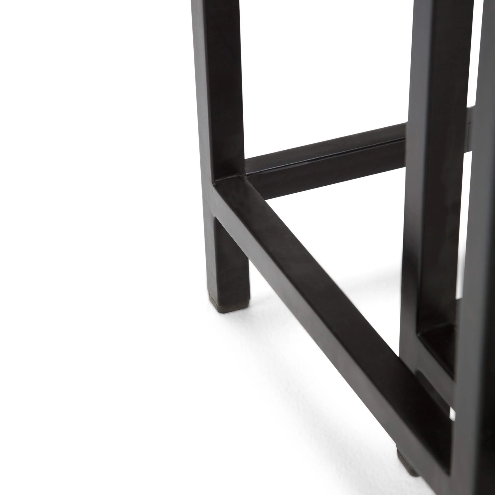 Skyler - 2 Piece Nesting Side Table - Dark Cognac Brown - Image 4
