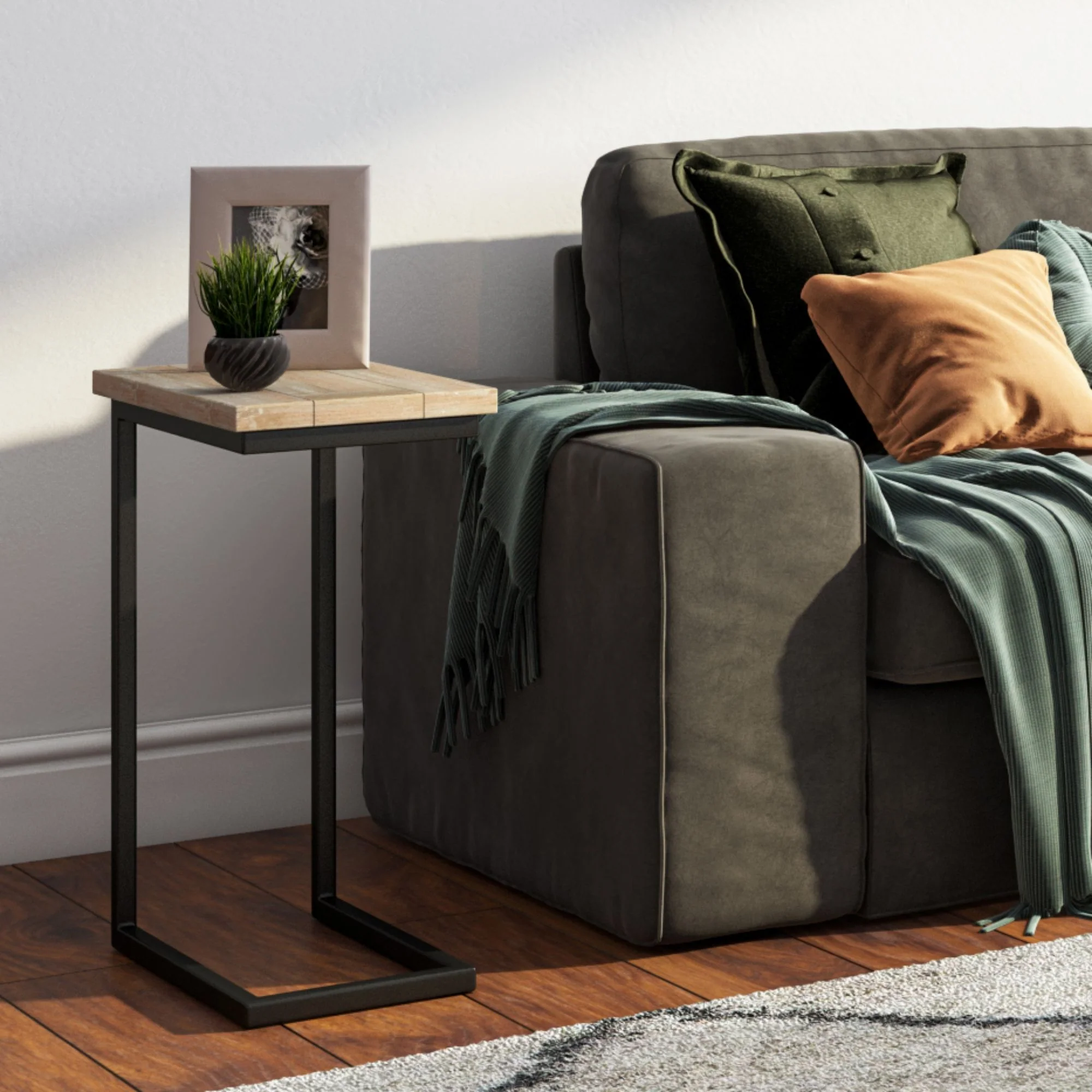 Skyler - C Side Handcrafted Table - Image 10