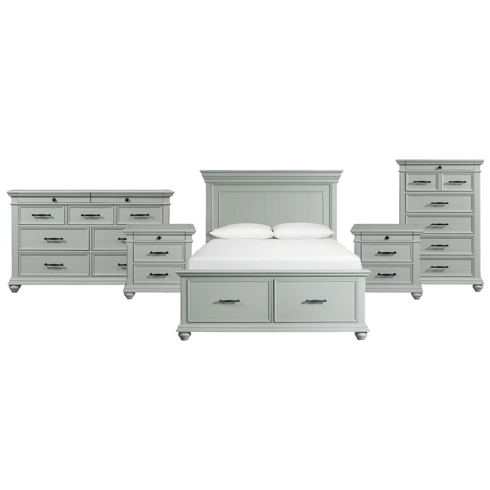 Slater - Platform Storage Bedroom Set - Image 17
