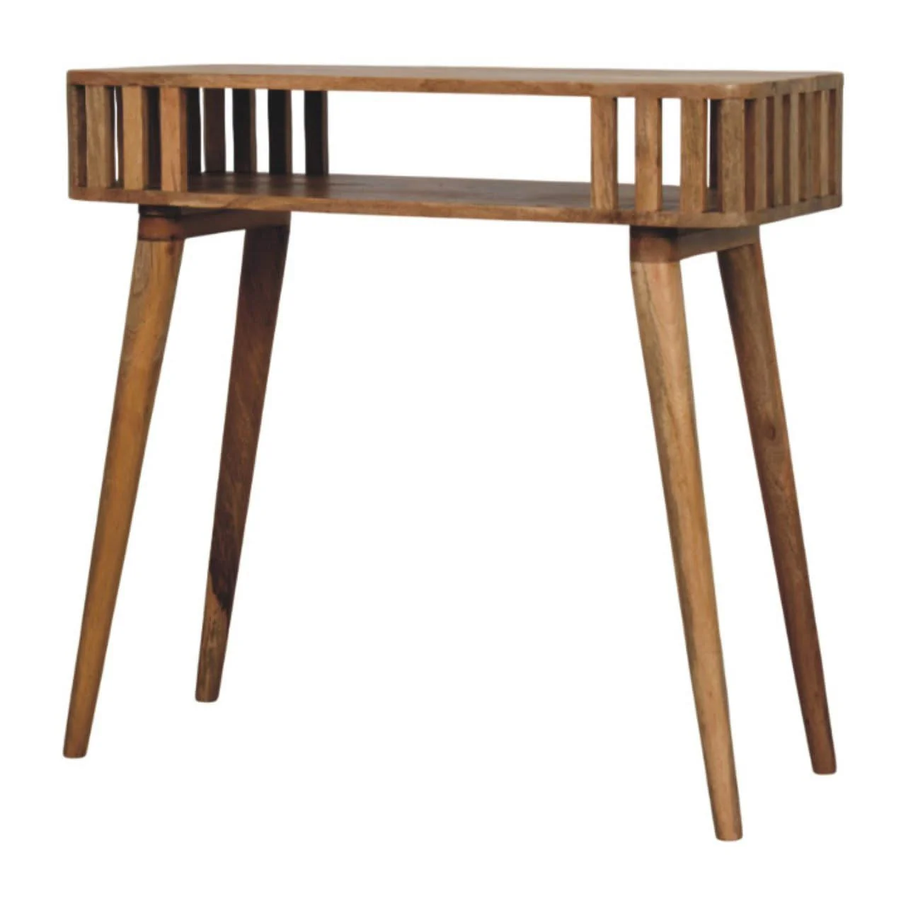 Slatted Console - Light Brown - Image 3