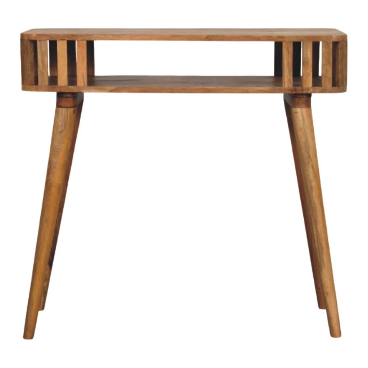 Slatted Console - Light Brown - Image 4